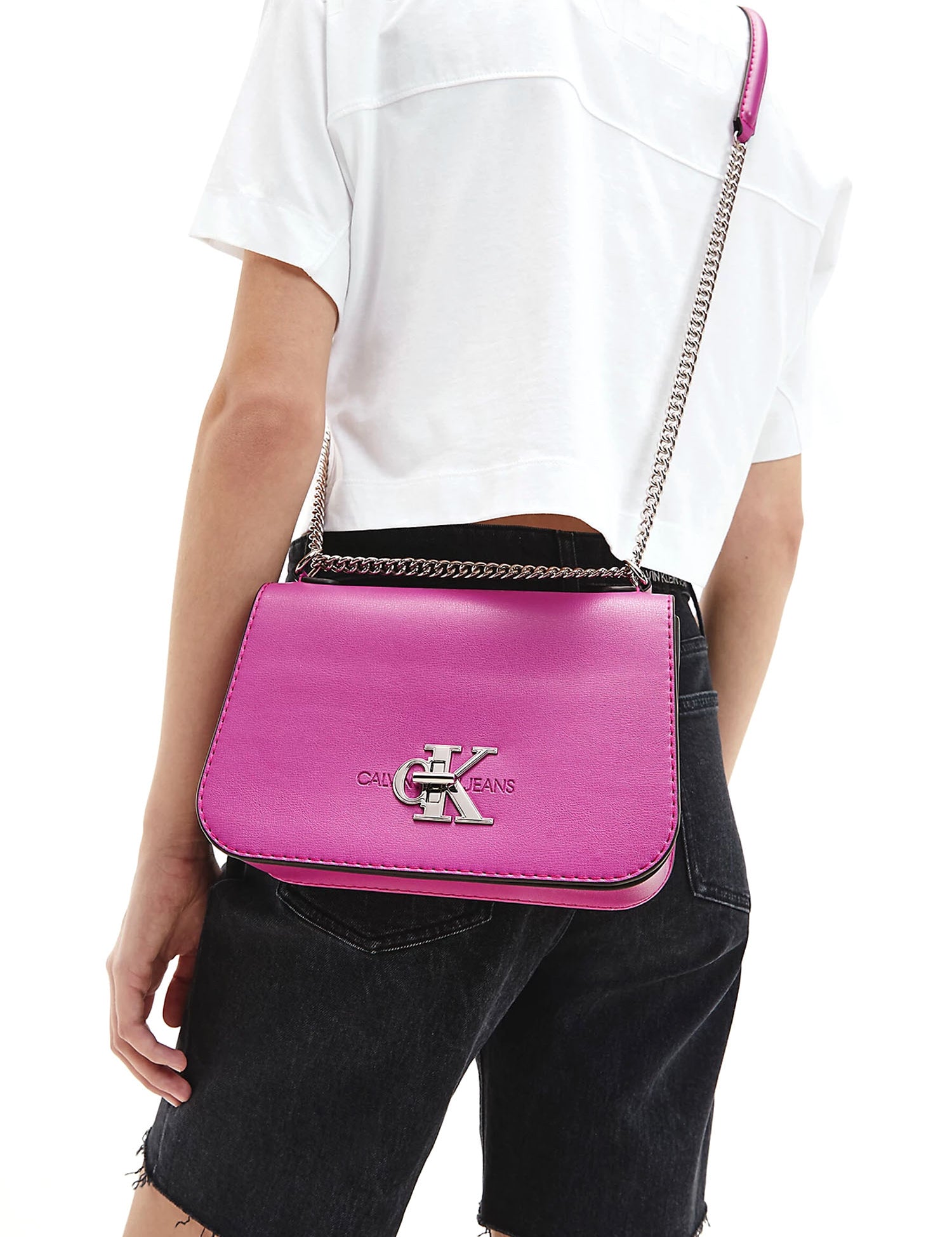 Tracolla Rosa Calvin Klein Jeans