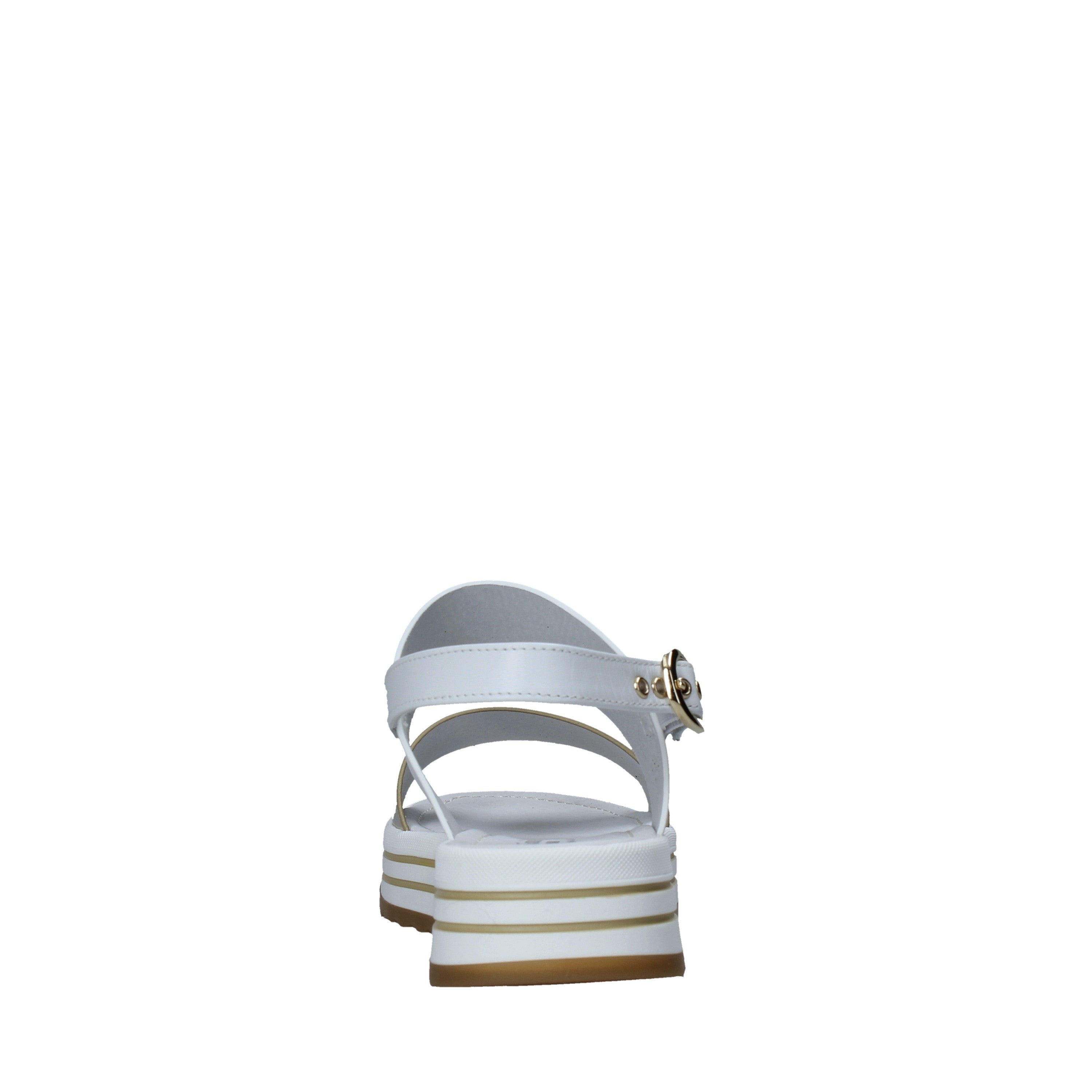 Sandali Bianco Oro Nero Giardini Junior