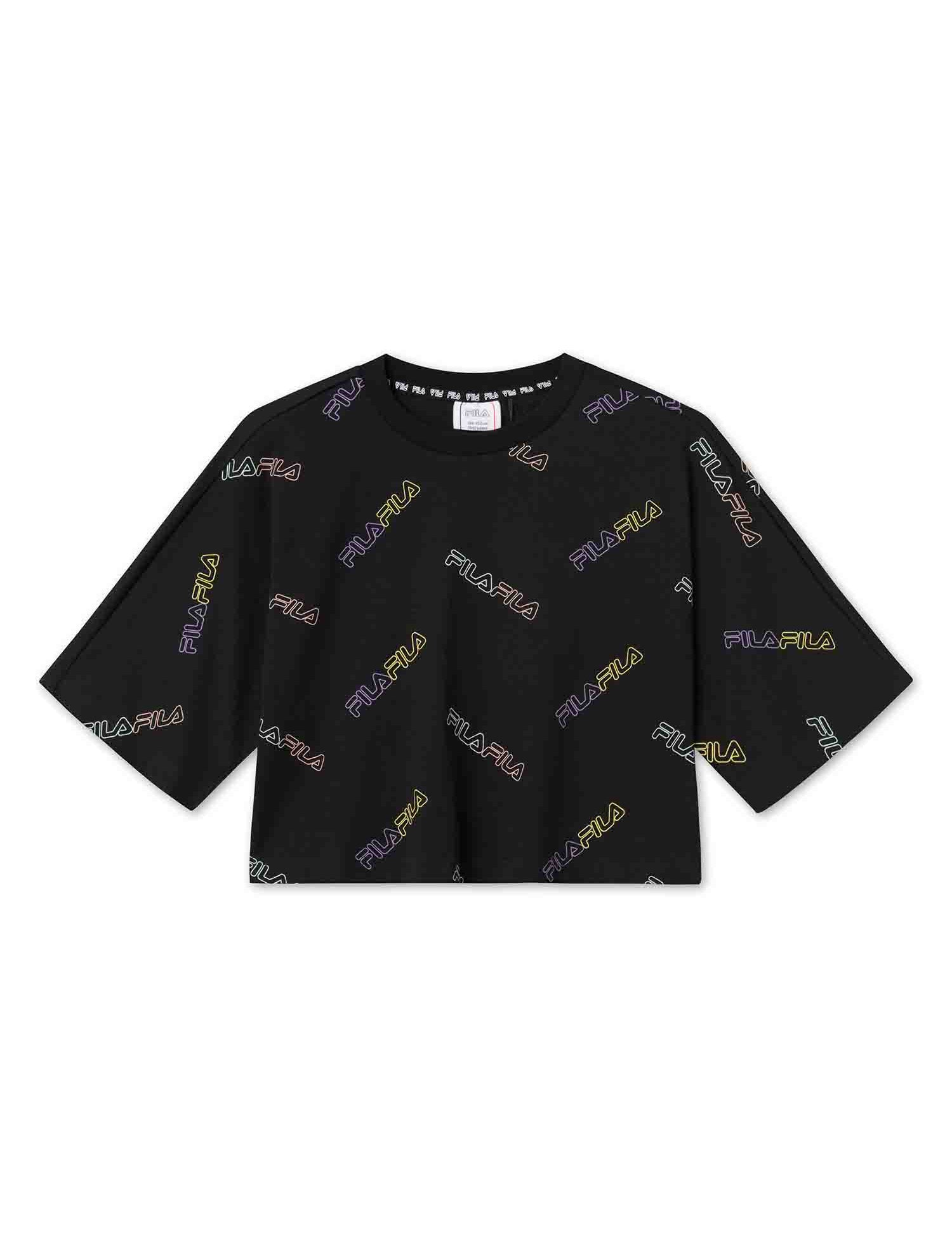 T-shirt Nero Fila