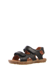 Sandali con strappi Nero Naturino