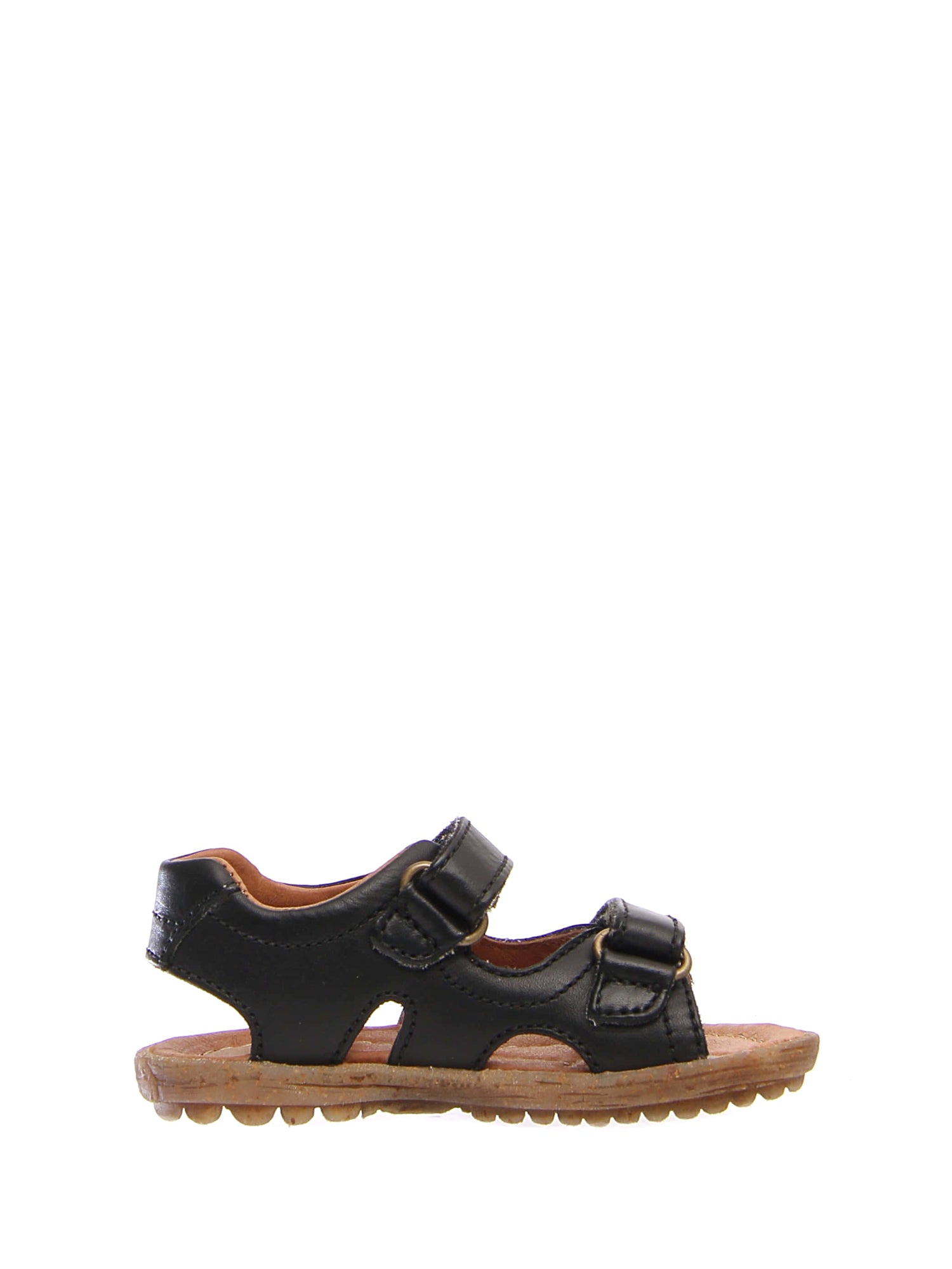 Sandali con strappi Nero Naturino