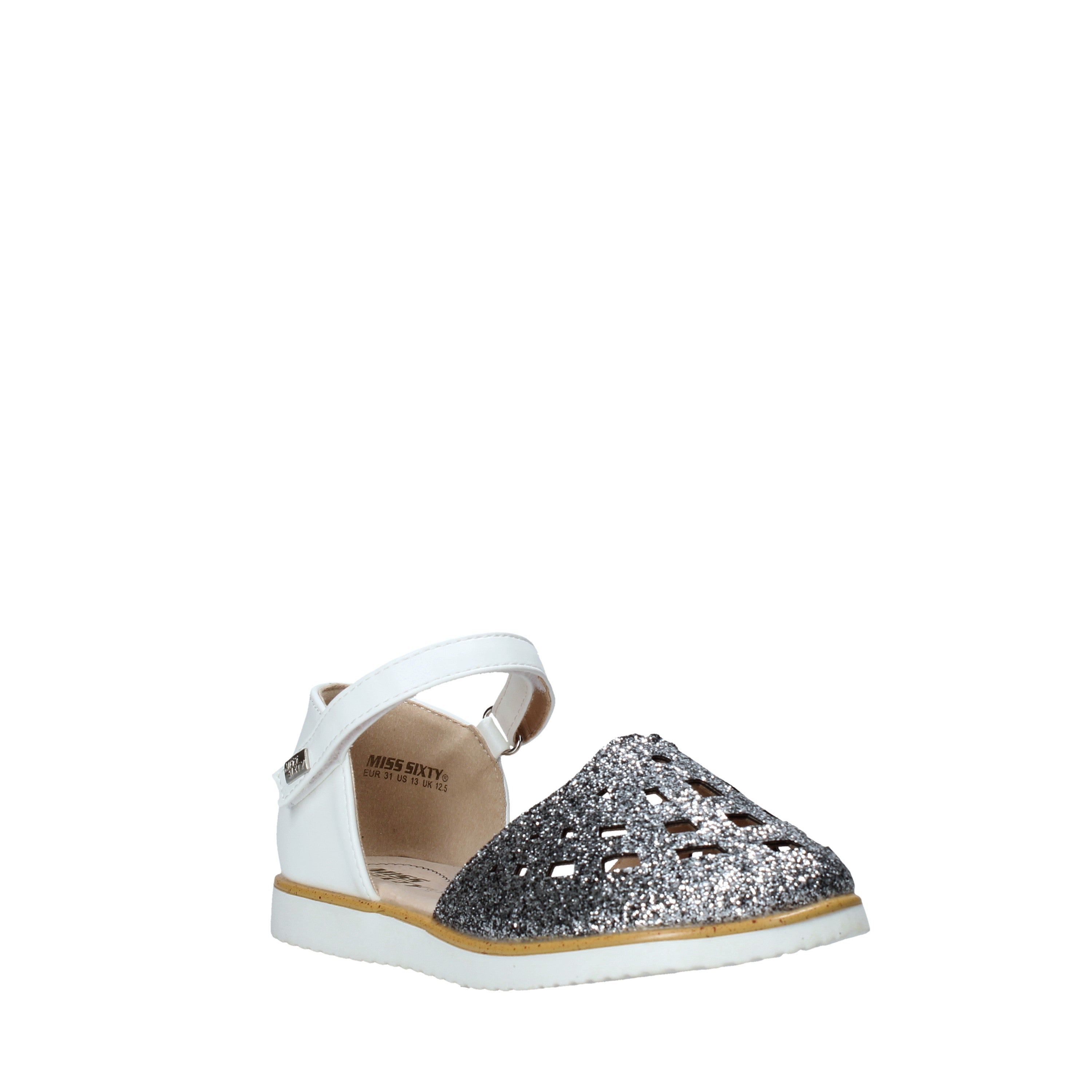 Sandali con strappi Bianco Miss Sixty