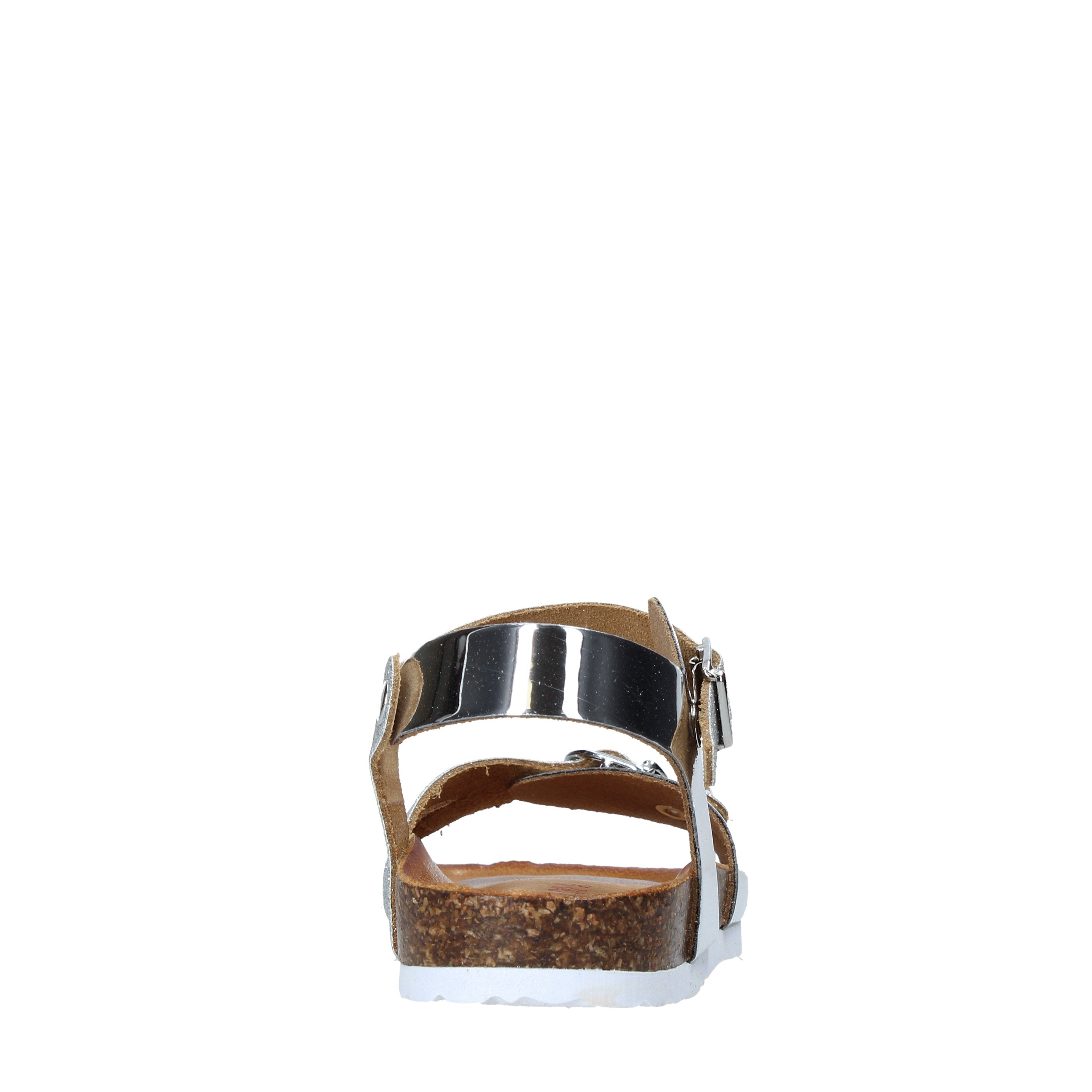 Sandali Argentato Lucido Bionatura Kids