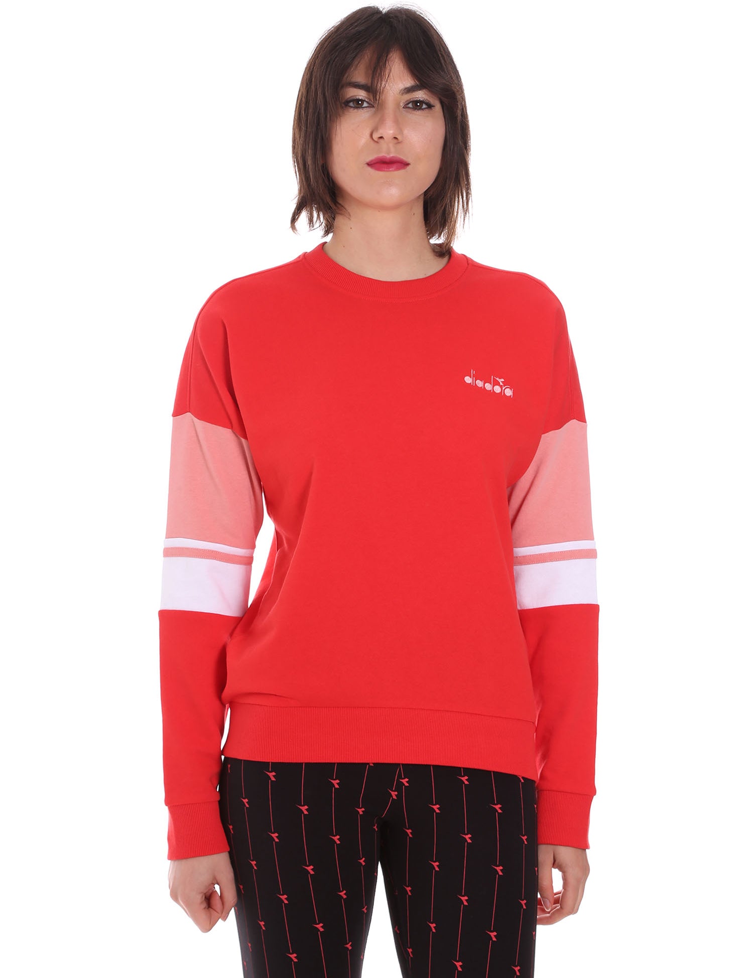 Felpe Rosso Diadora