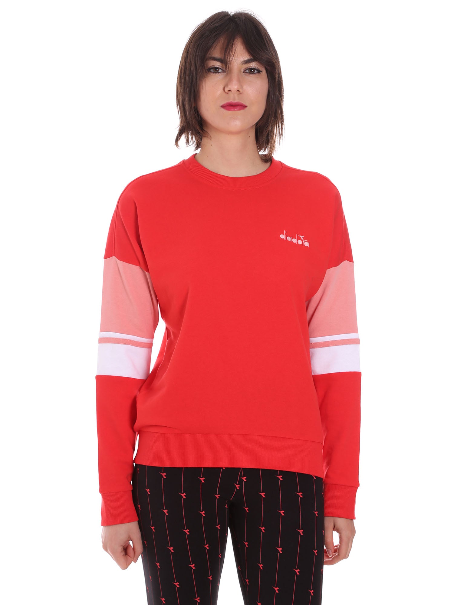 Felpe Rosso Diadora