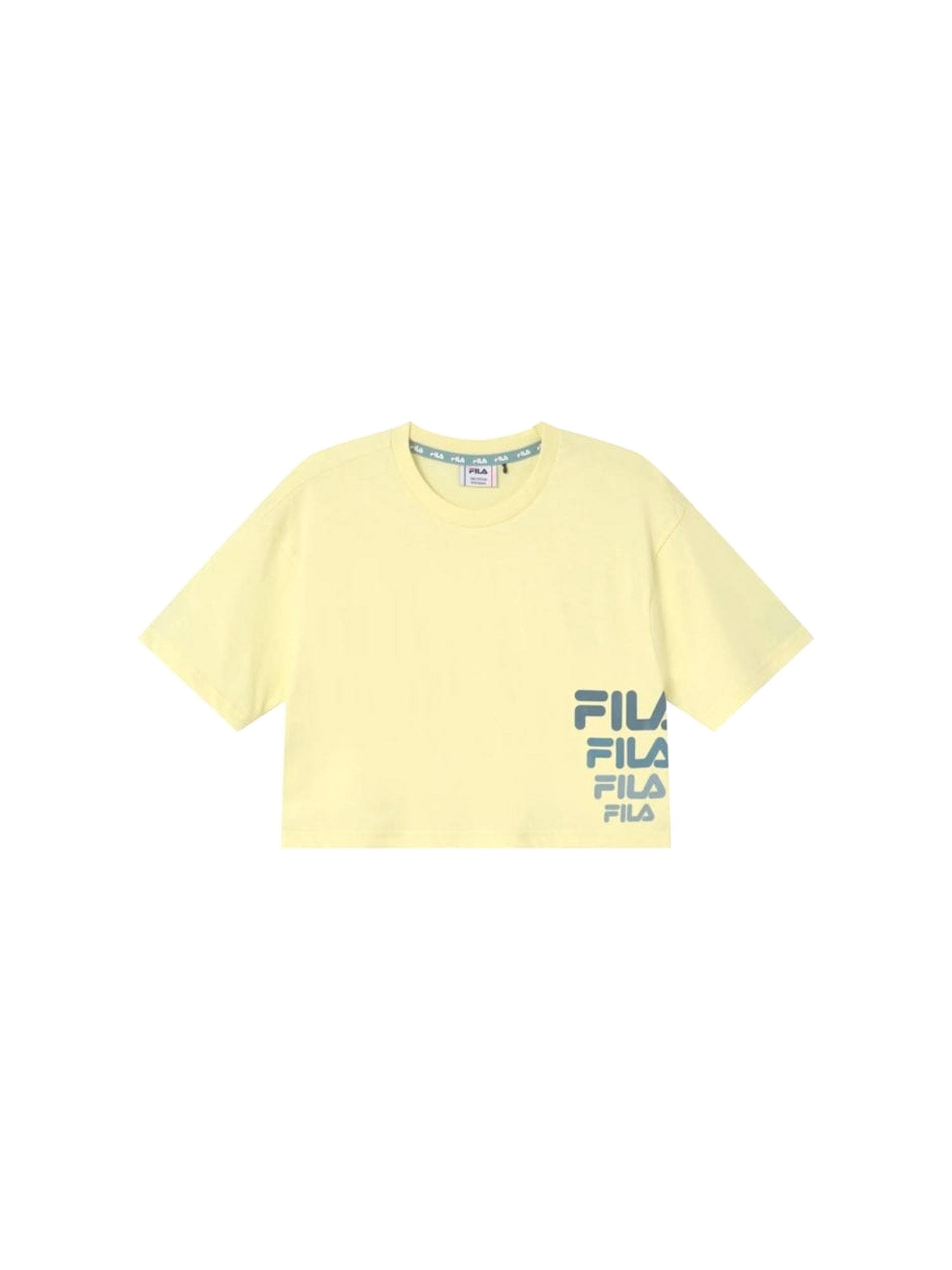 T-shirt Giallo Fila