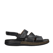 Sandali con strappi Nero Susimoda