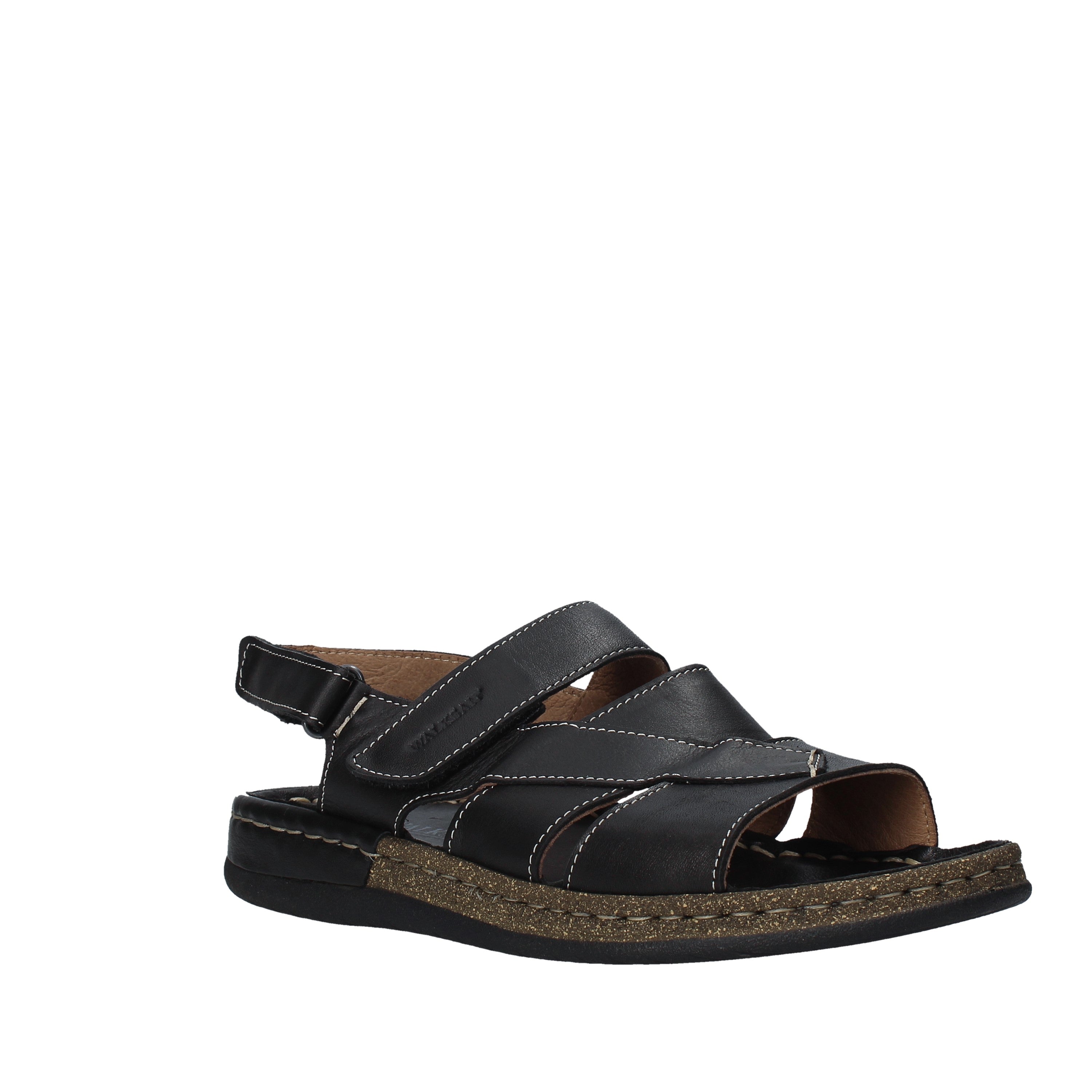 Sandali con strappi Nero Susimoda