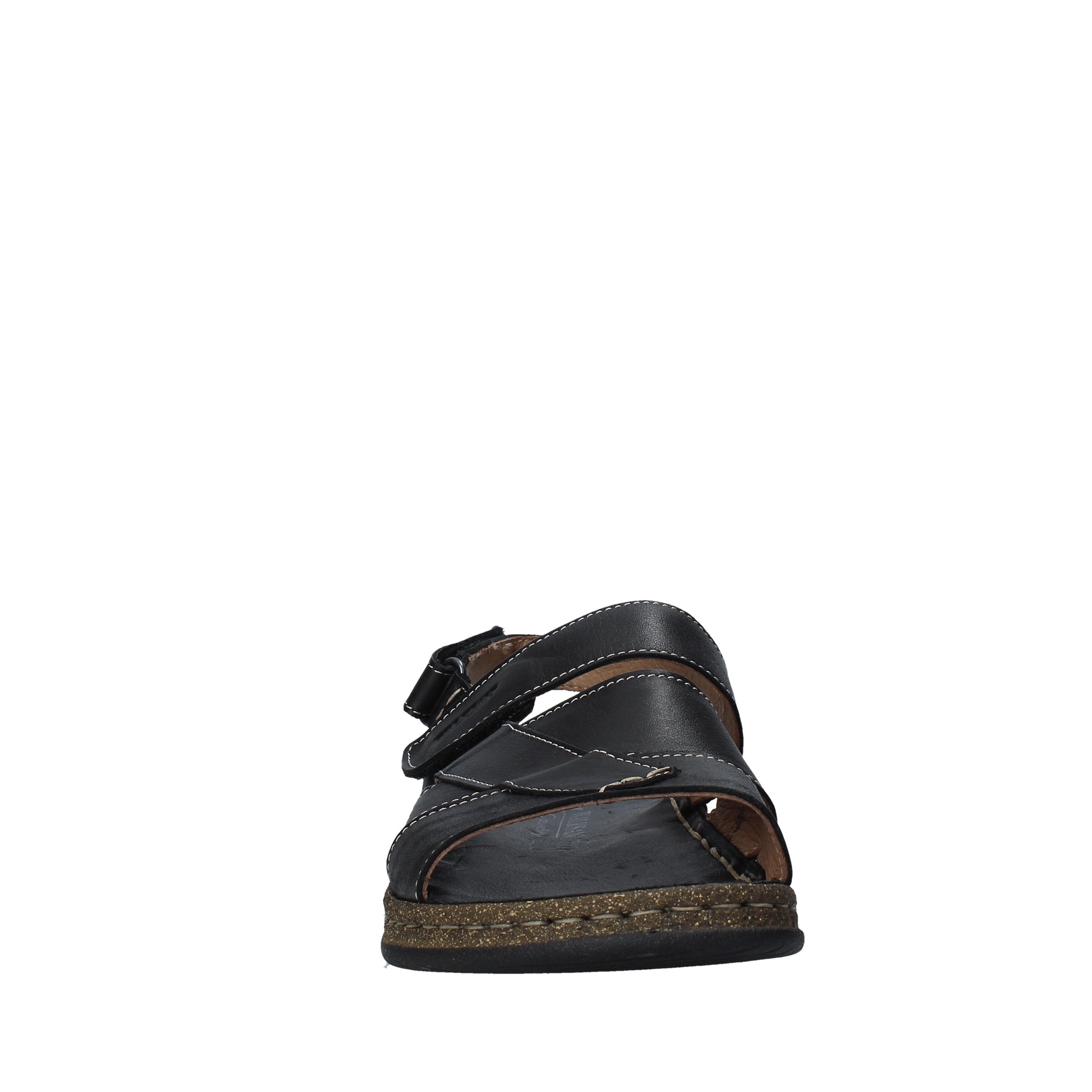 Sandali con strappi Nero Susimoda