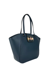Shopper Blu Cromia
