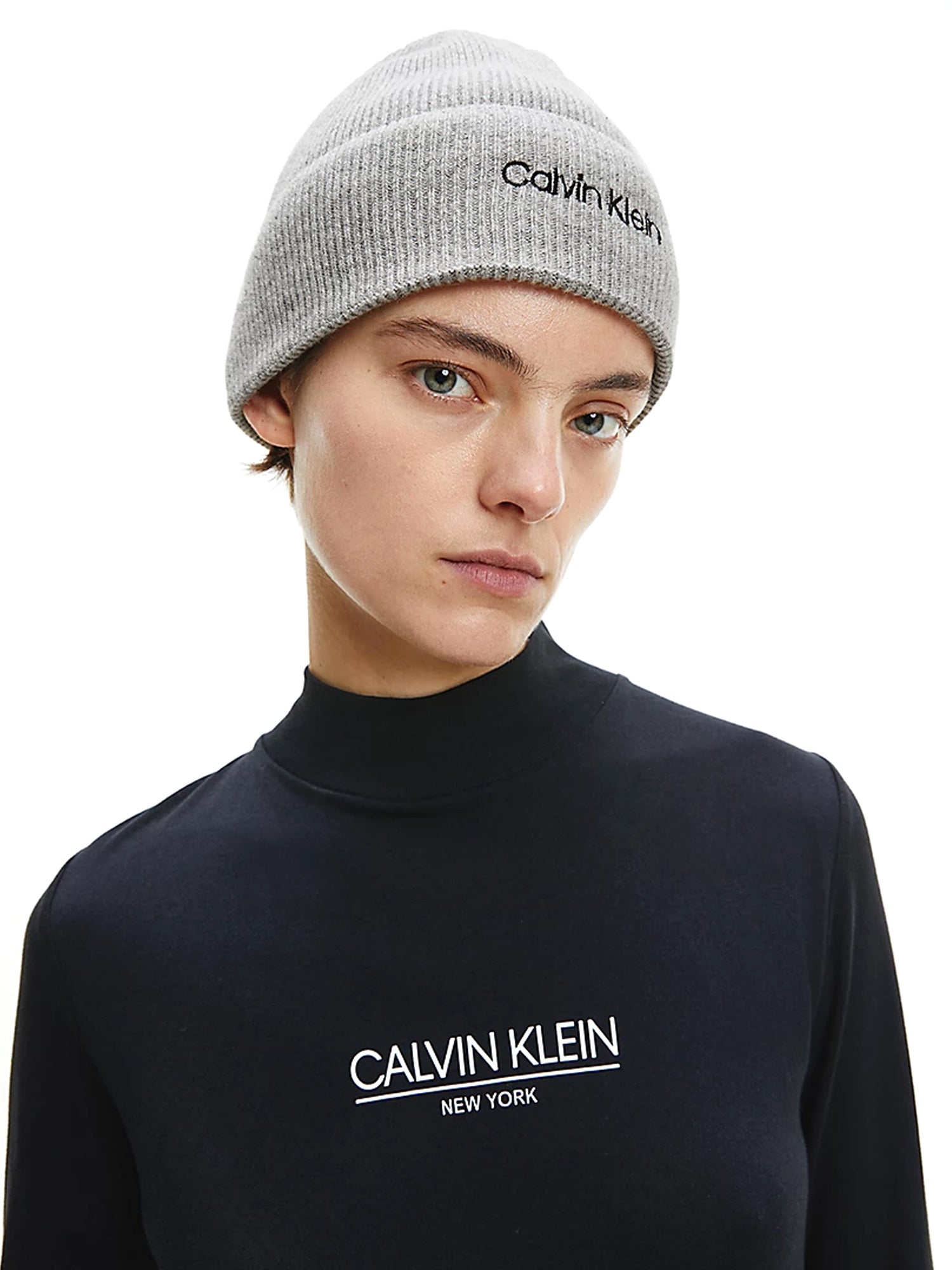 Cappelli Grigio Calvin Klein