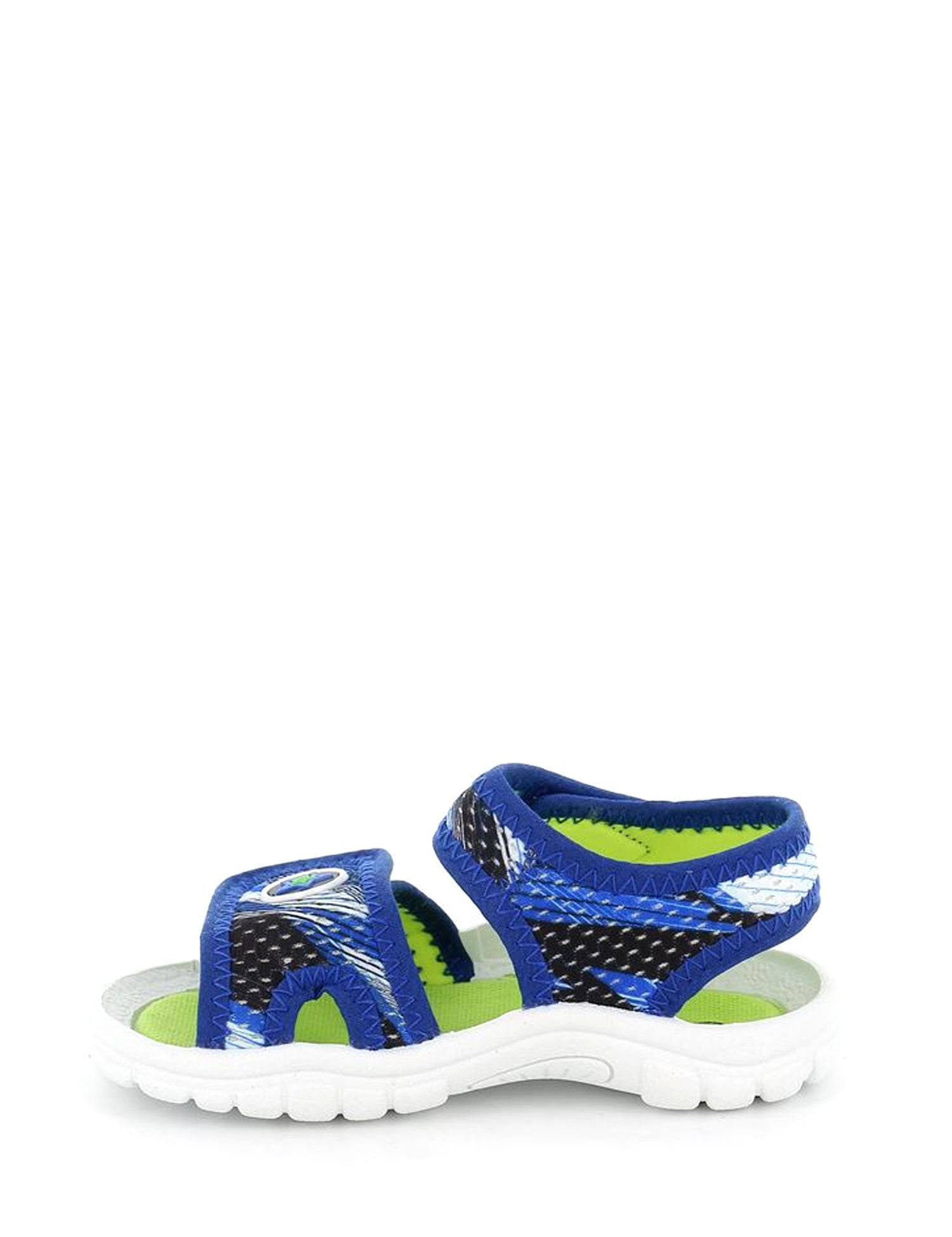 Sandali con strappi Blu Grunland Junior