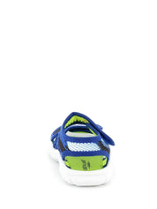 Sandali con strappi Blu Grunland Junior