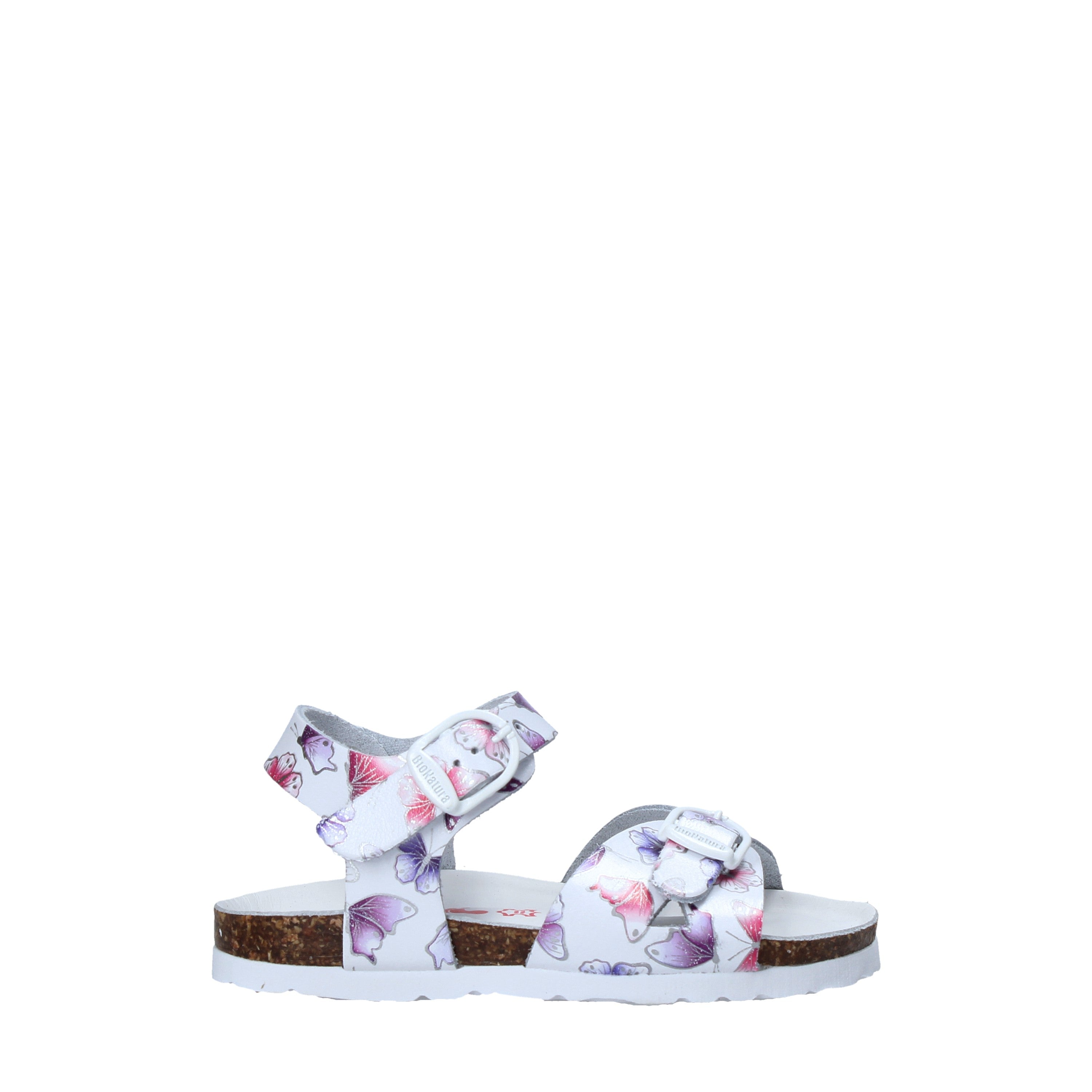 Sandali Bianco Rosa Bionatura Kids