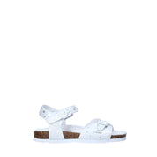 Sandali Bianco Argentato Bionatura Kids