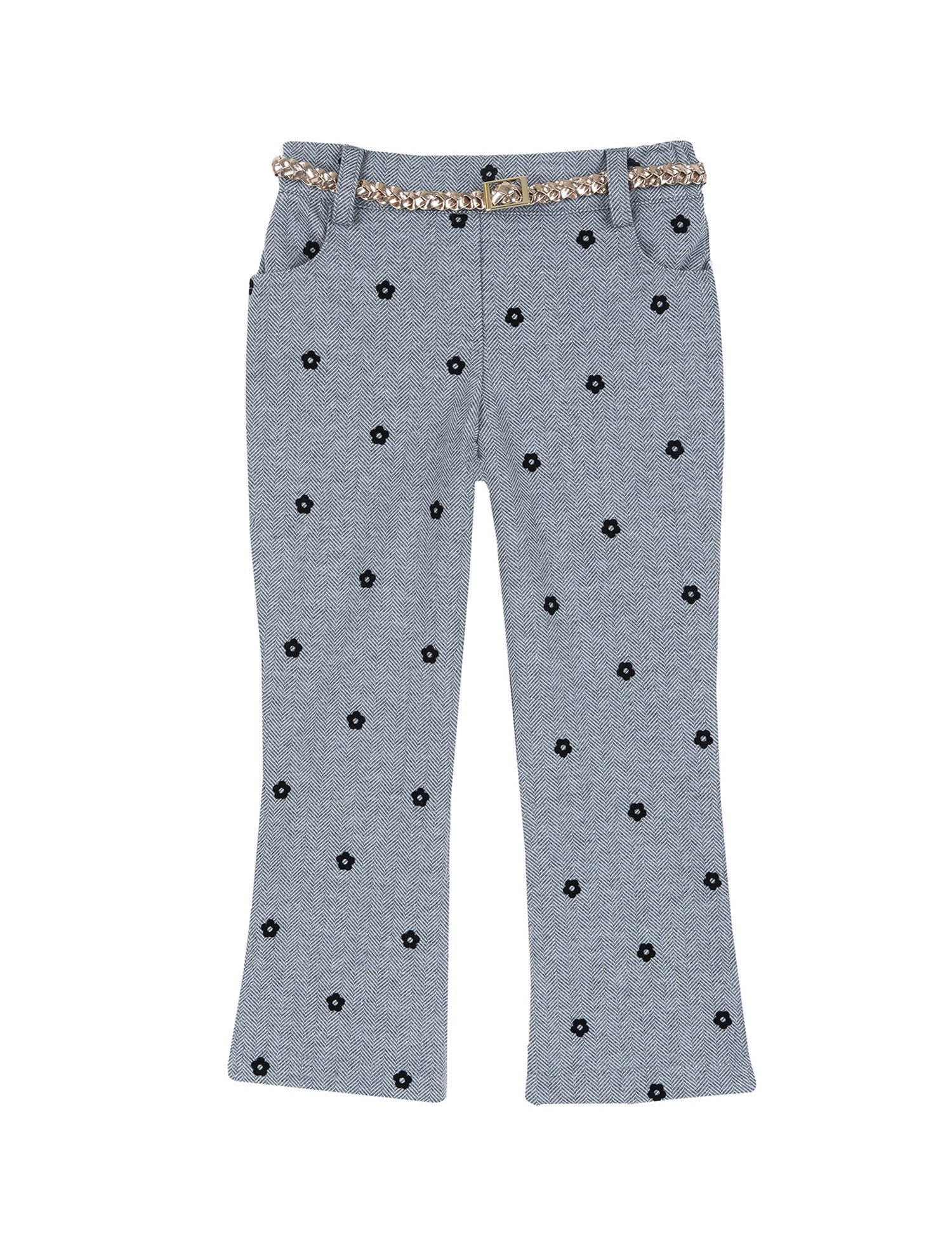 Pantaloni Grigio Chicco