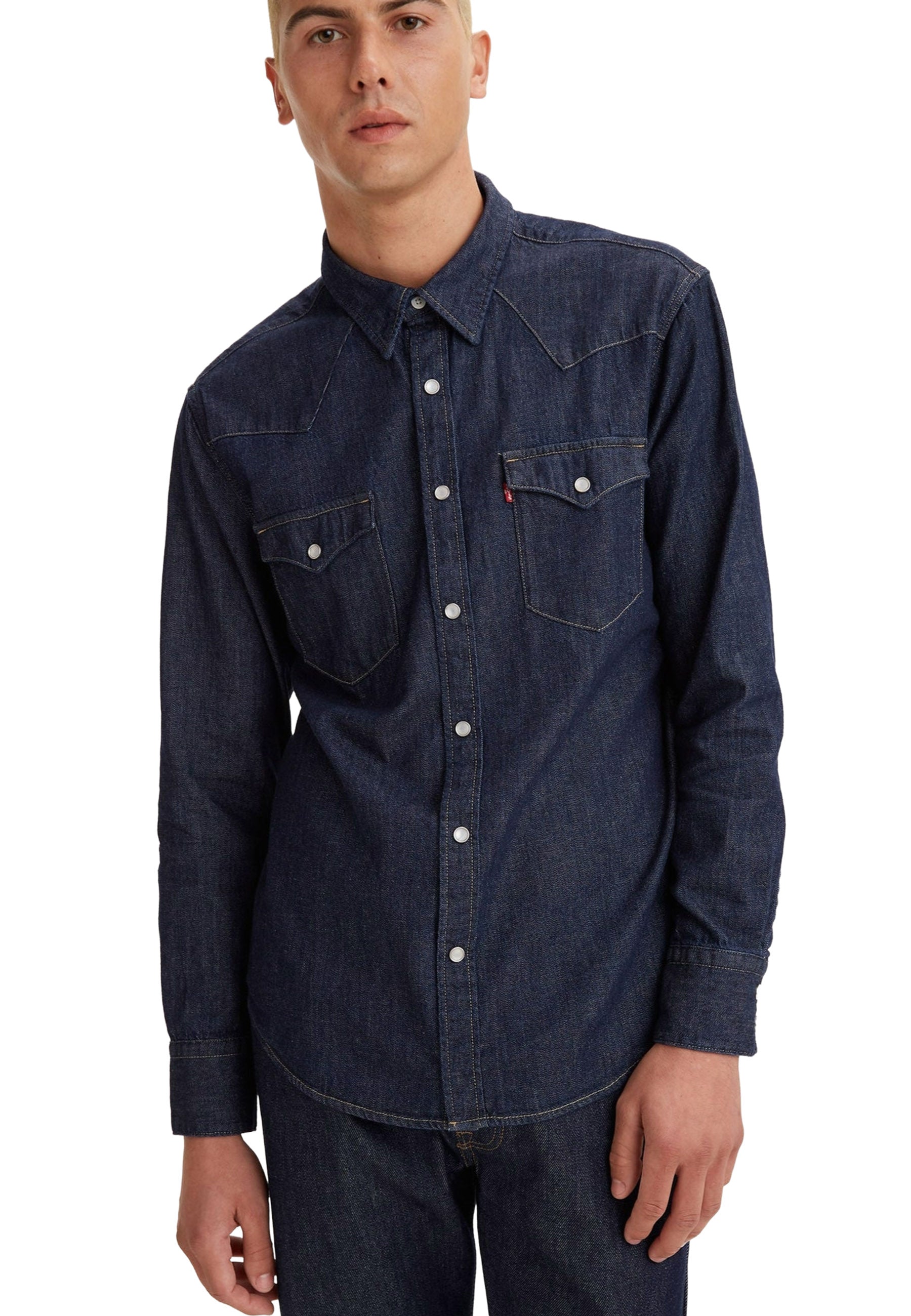 Camicie Blu Levi's