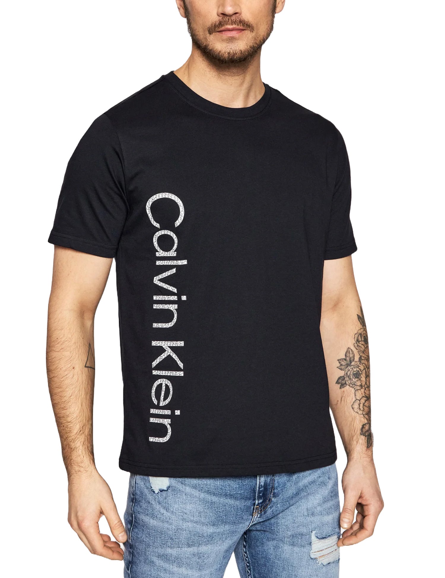 T-shirt Nero Calvin Klein Performance 