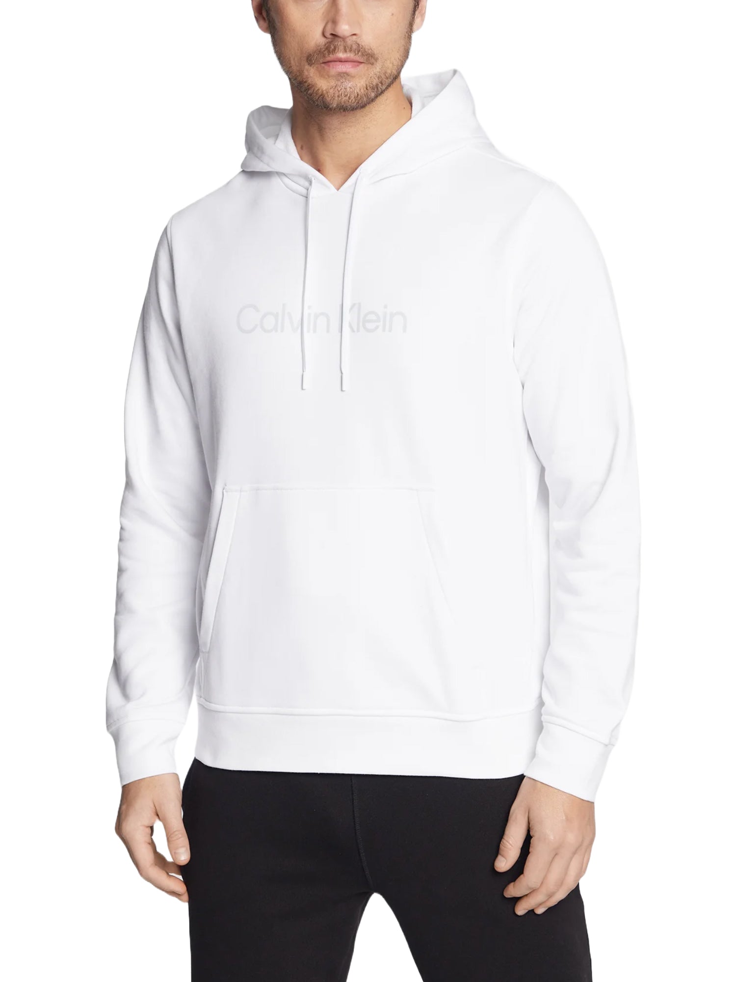Felpe Bianco Calvin Klein Performance 