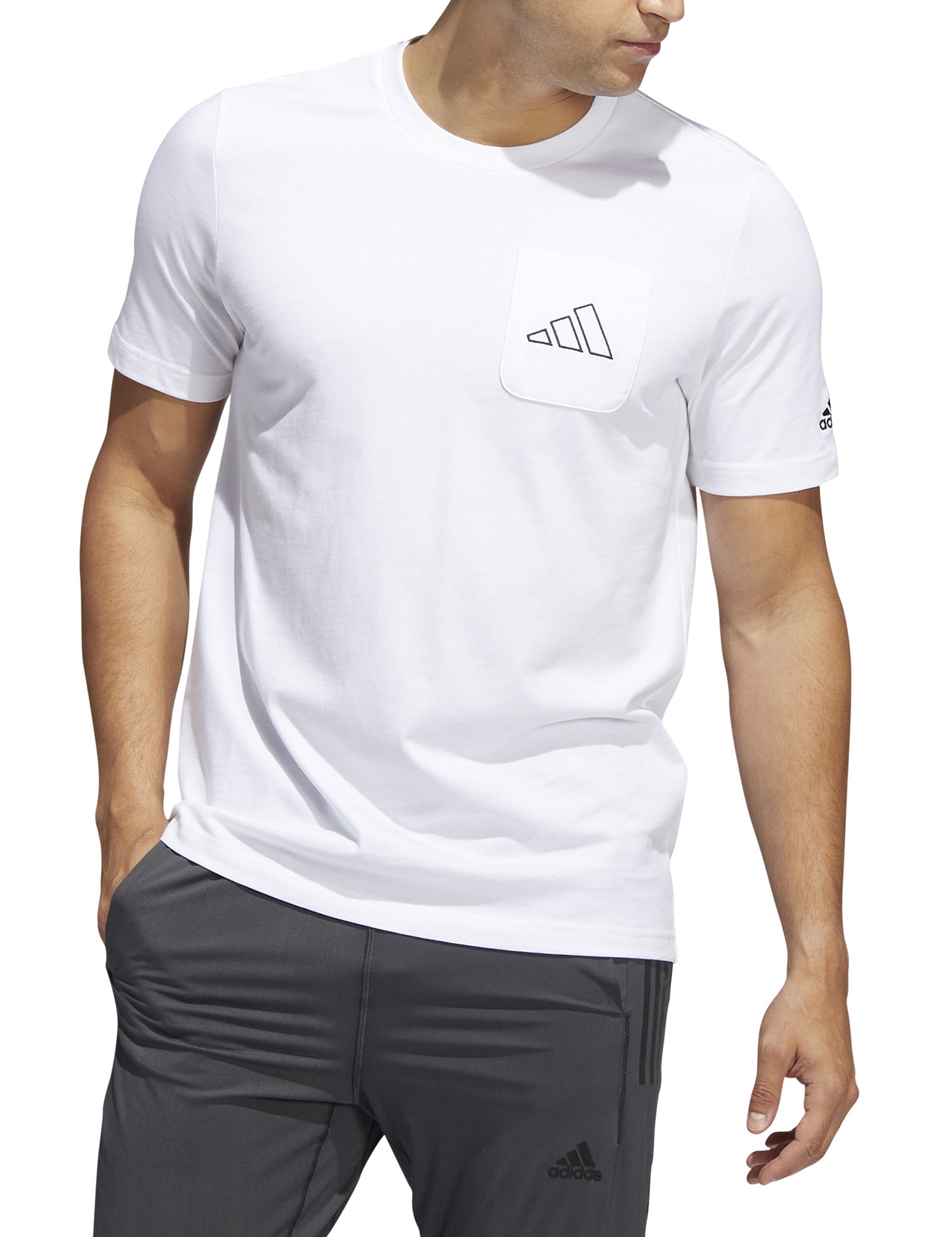 T-shirt Bianco Adidas Performance