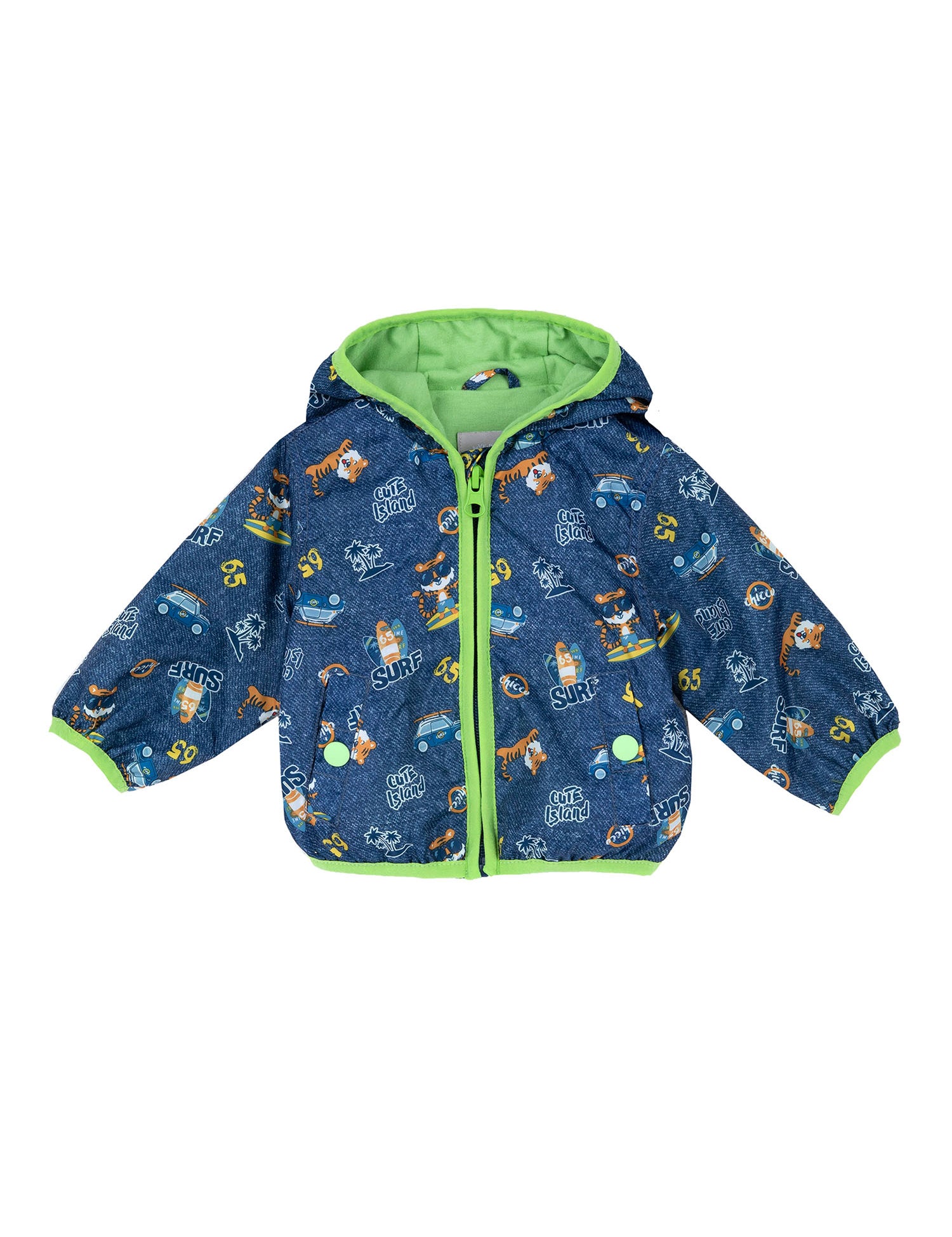 Piumini Blu Chiaro Chicco