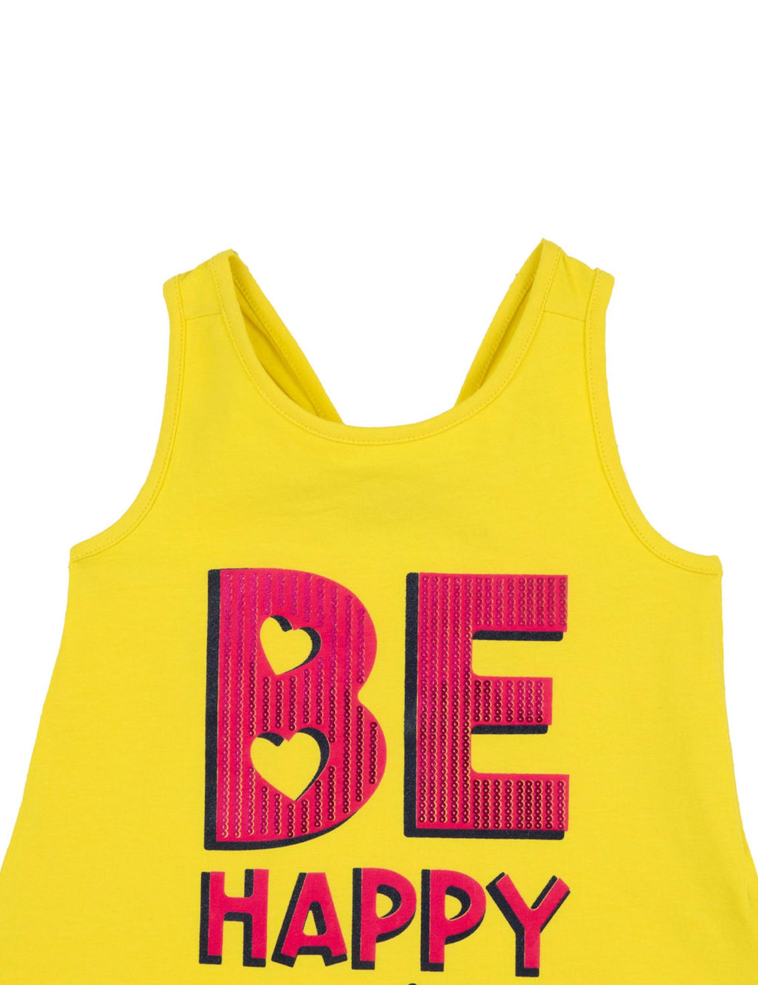 Top e canotte Giallo Chicco