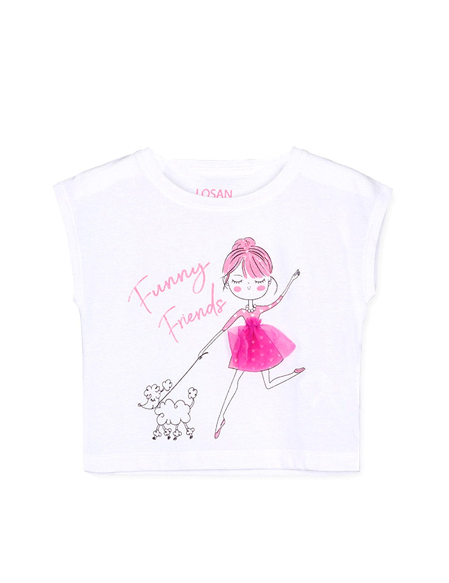 T-shirt Bianco Losan