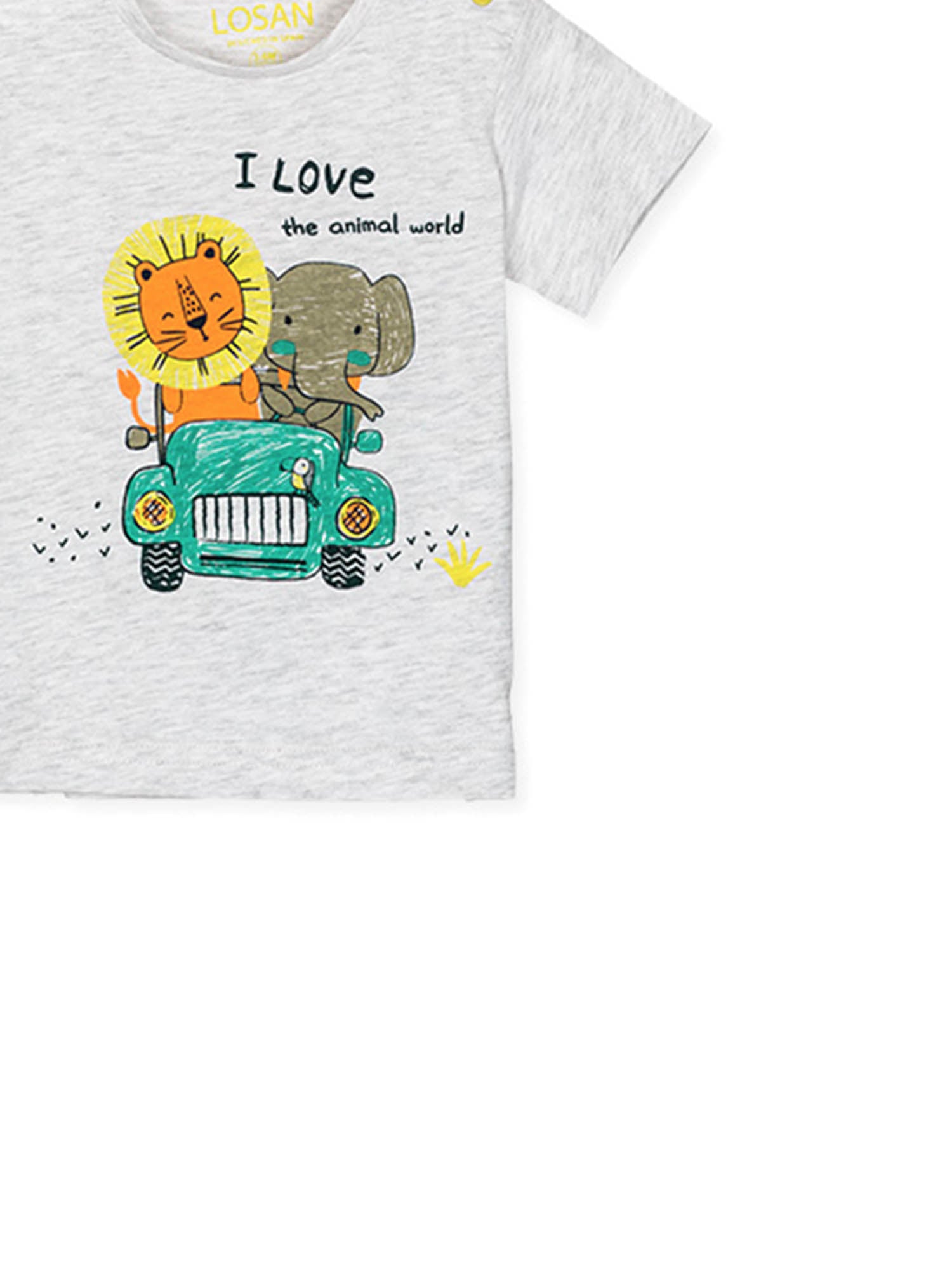 T-shirt Grigio Losan