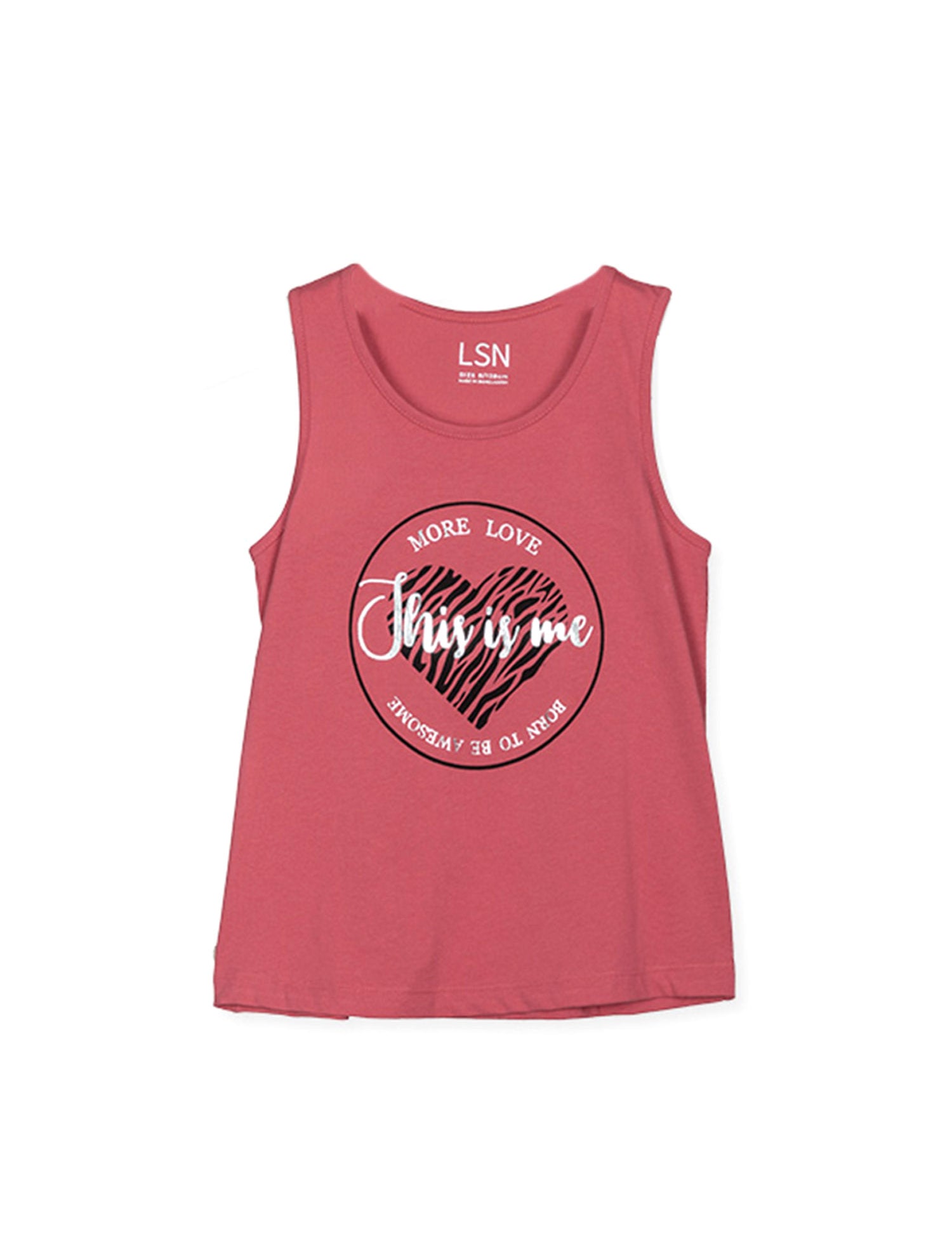 Top e canotte Rosa Losan