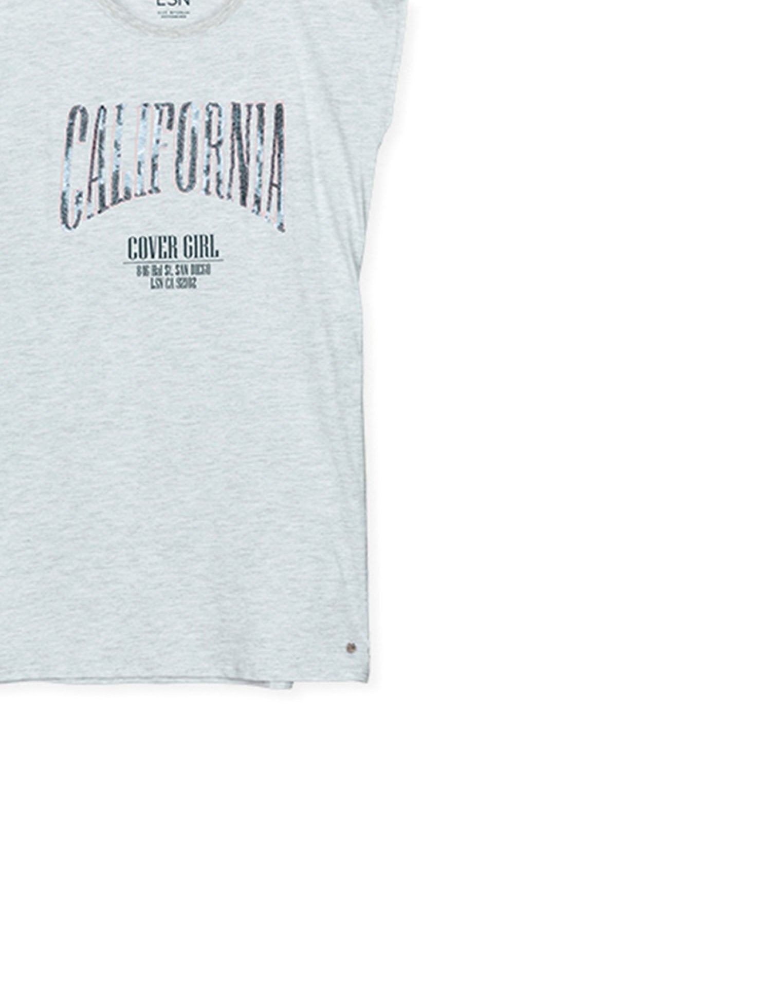 T-shirt Grigio Losan