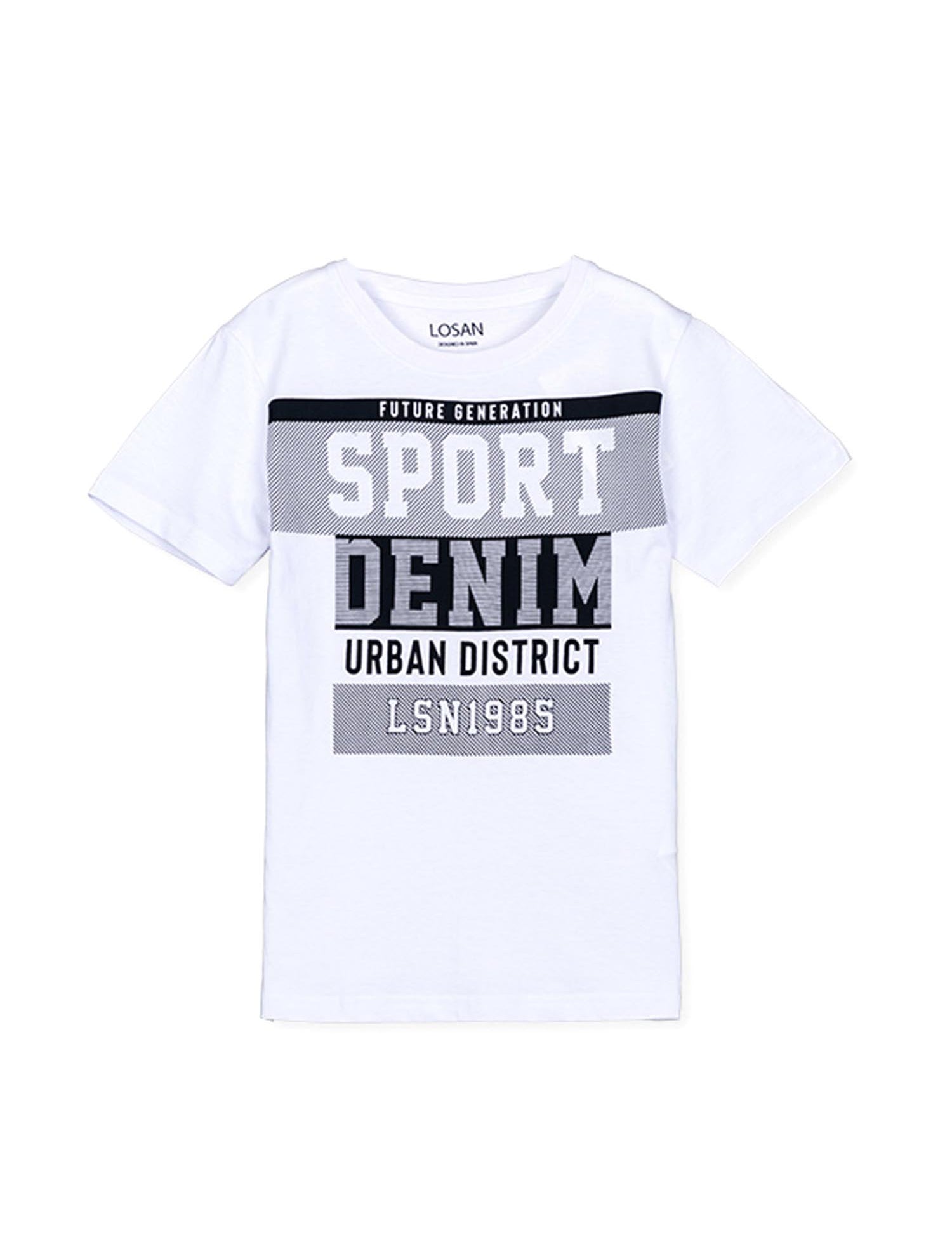 T-shirt Bianco Losan