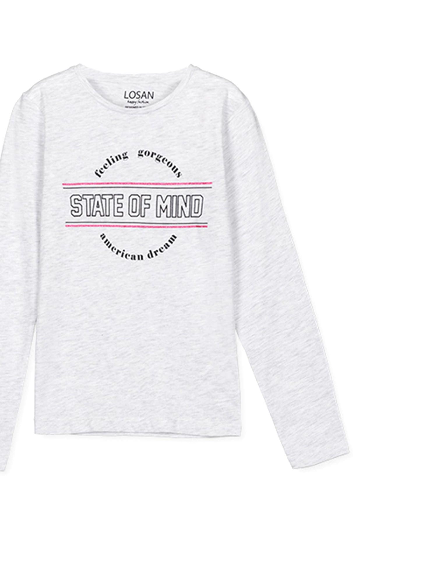 T-shirt Grigio Losan