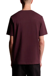 T-shirt Bordeaux Lyle & Scott