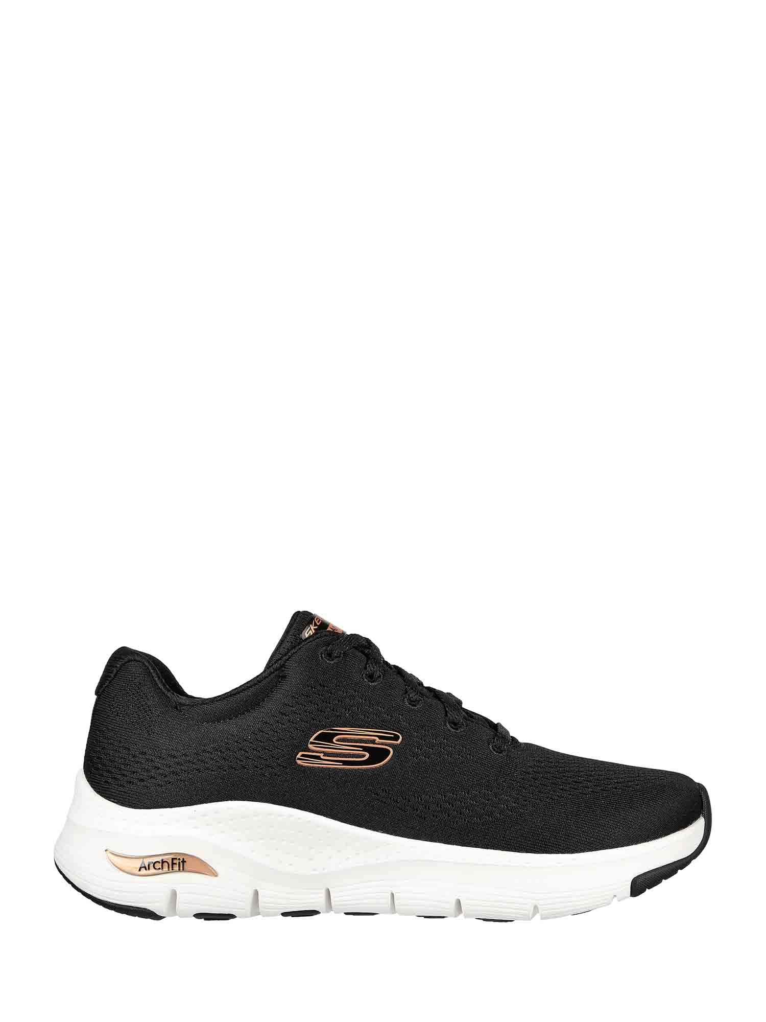 Scarpe da ginnastica Nero Rosa Skechers