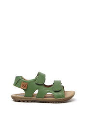 Sandali con strappi Verde Naturino