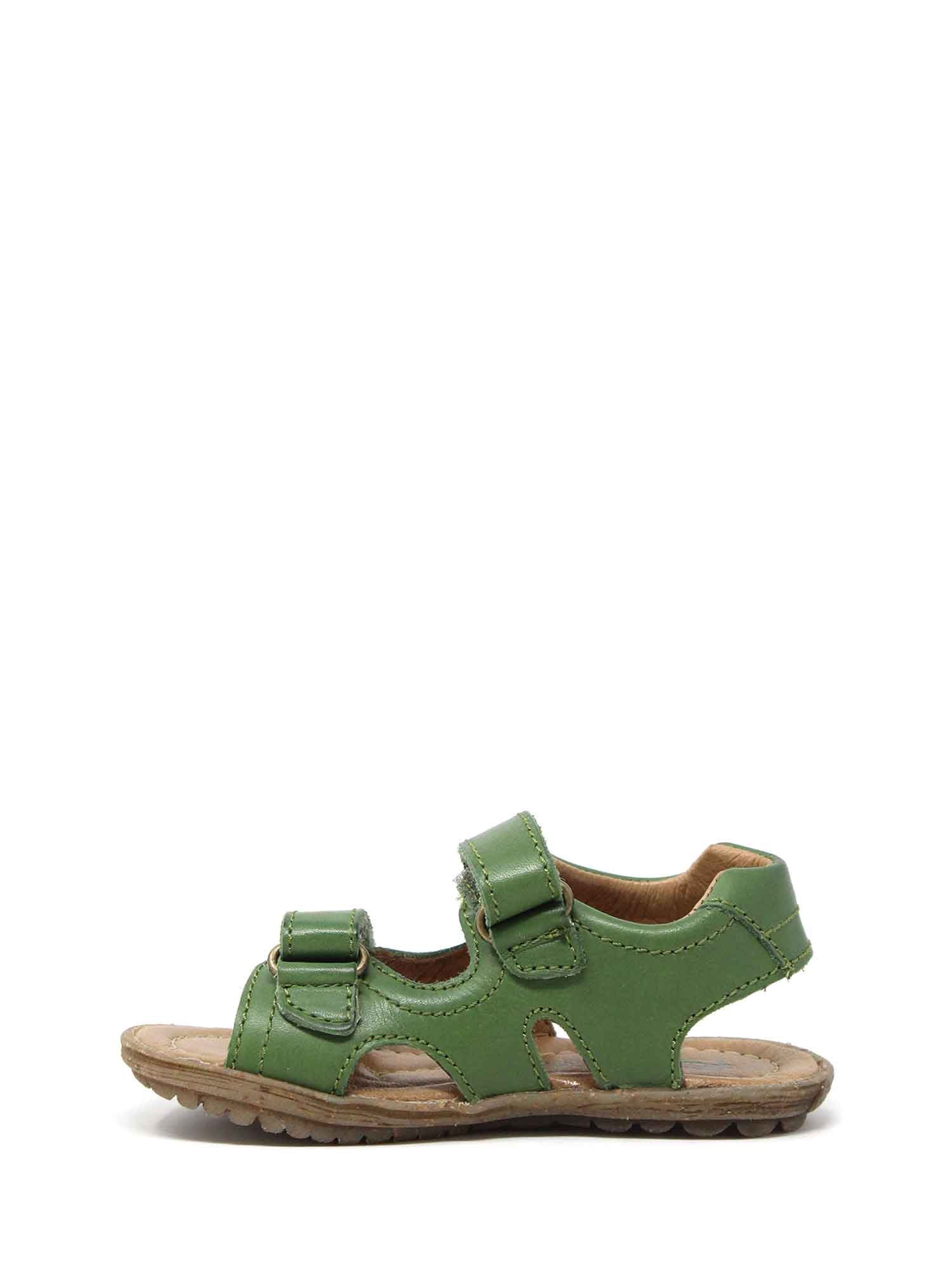 Sandali con strappi Verde Naturino