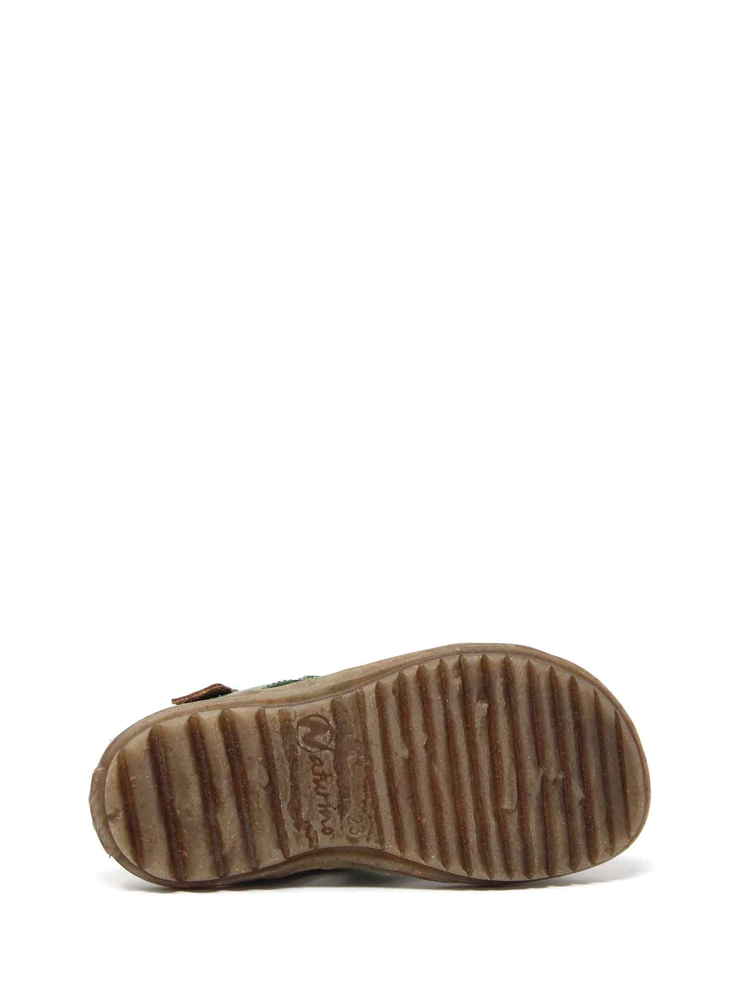 Sandali con strappi Verde Naturino