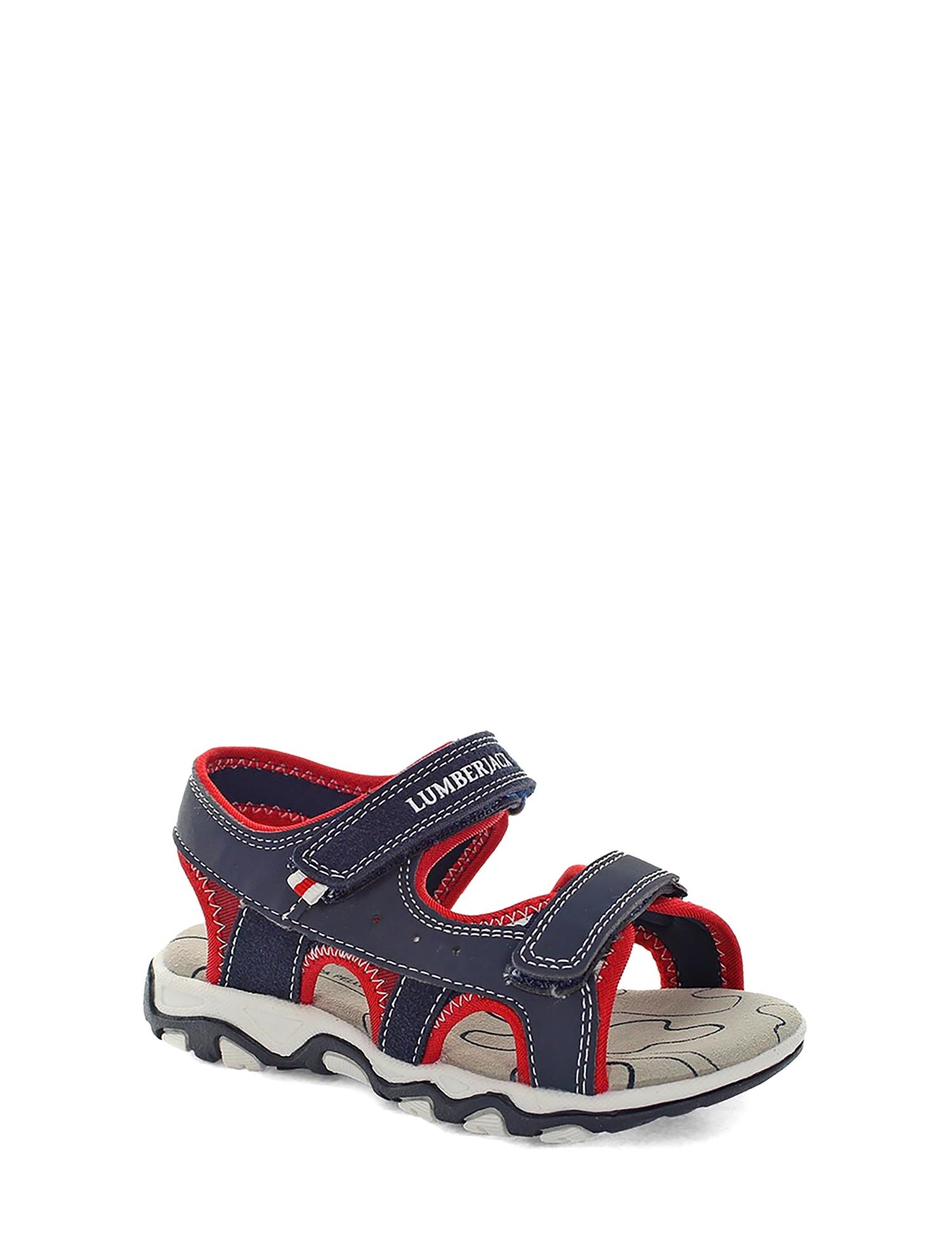 Sandali con strappi Blu Lumberjack
