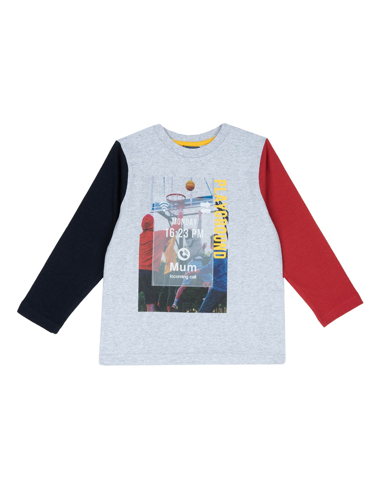 T-shirt Grigio Chicco