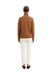 Maglia a collo alto Beige Emme