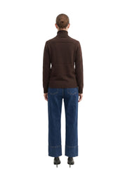 Maglia a collo alto Marrone Emme