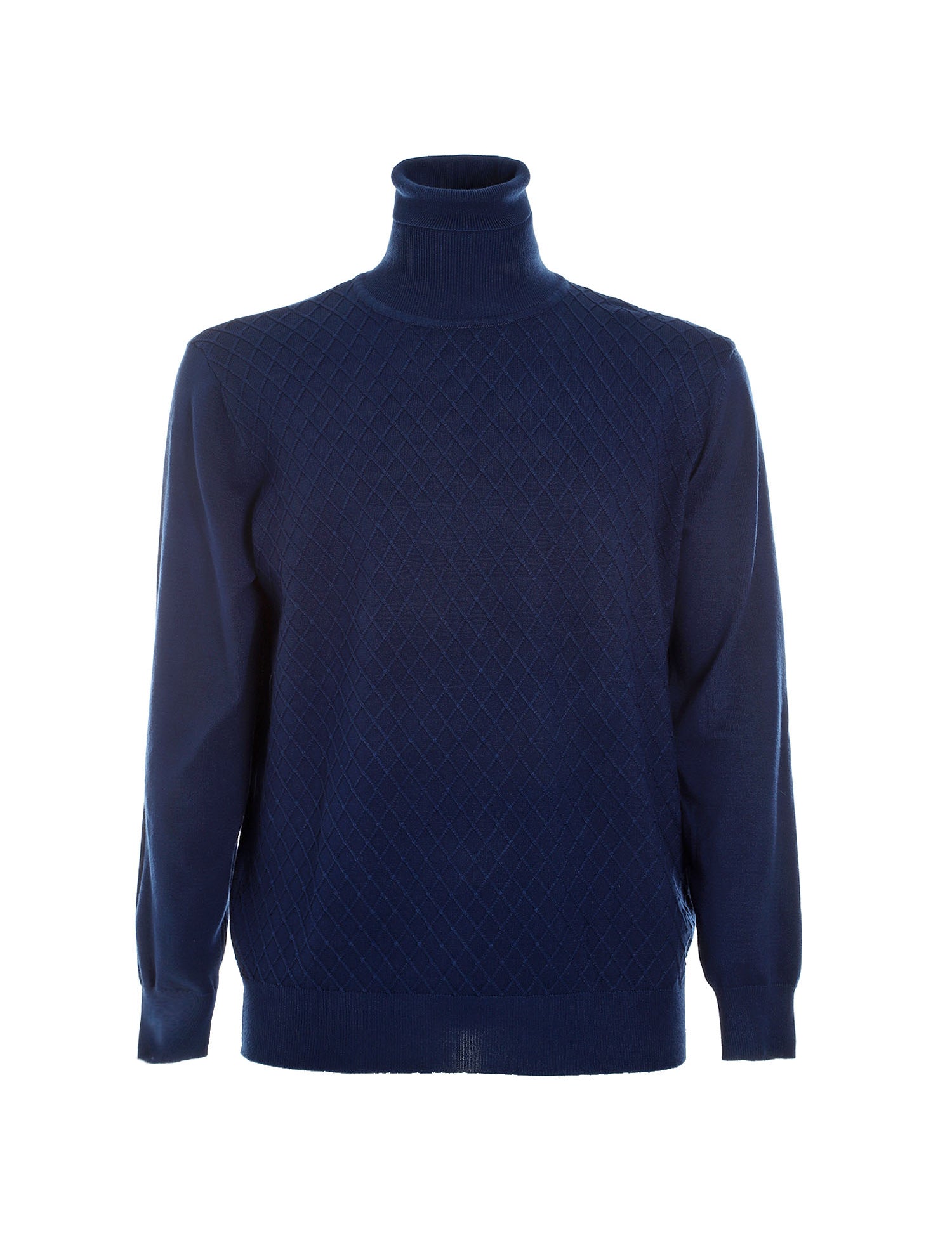 Maglie a collo alto Blu Borgoni Milano