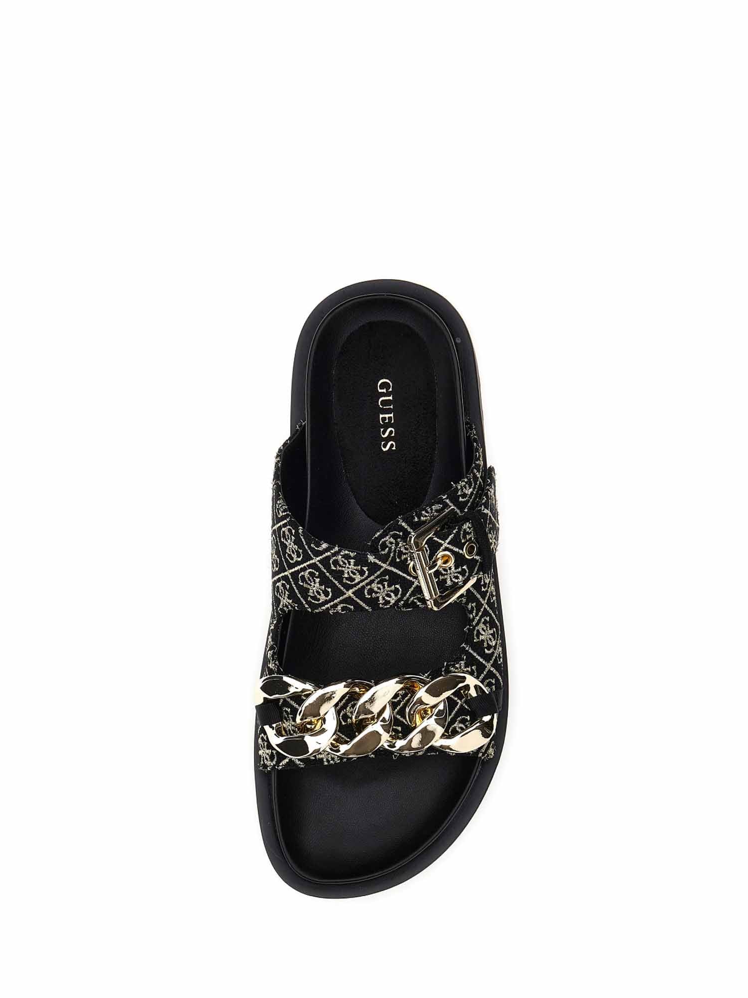 Sandali Nero Guess