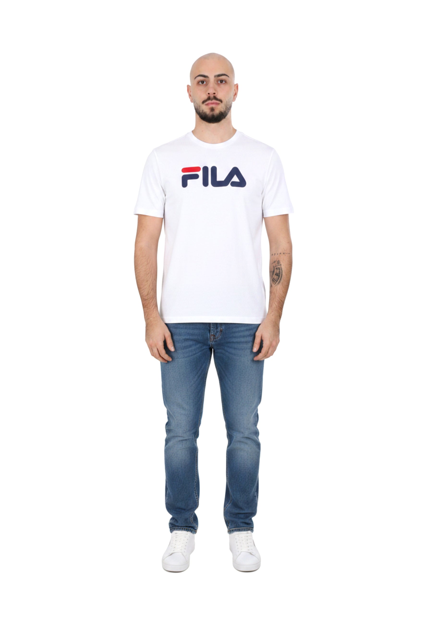 T-shirt Bianco Fila