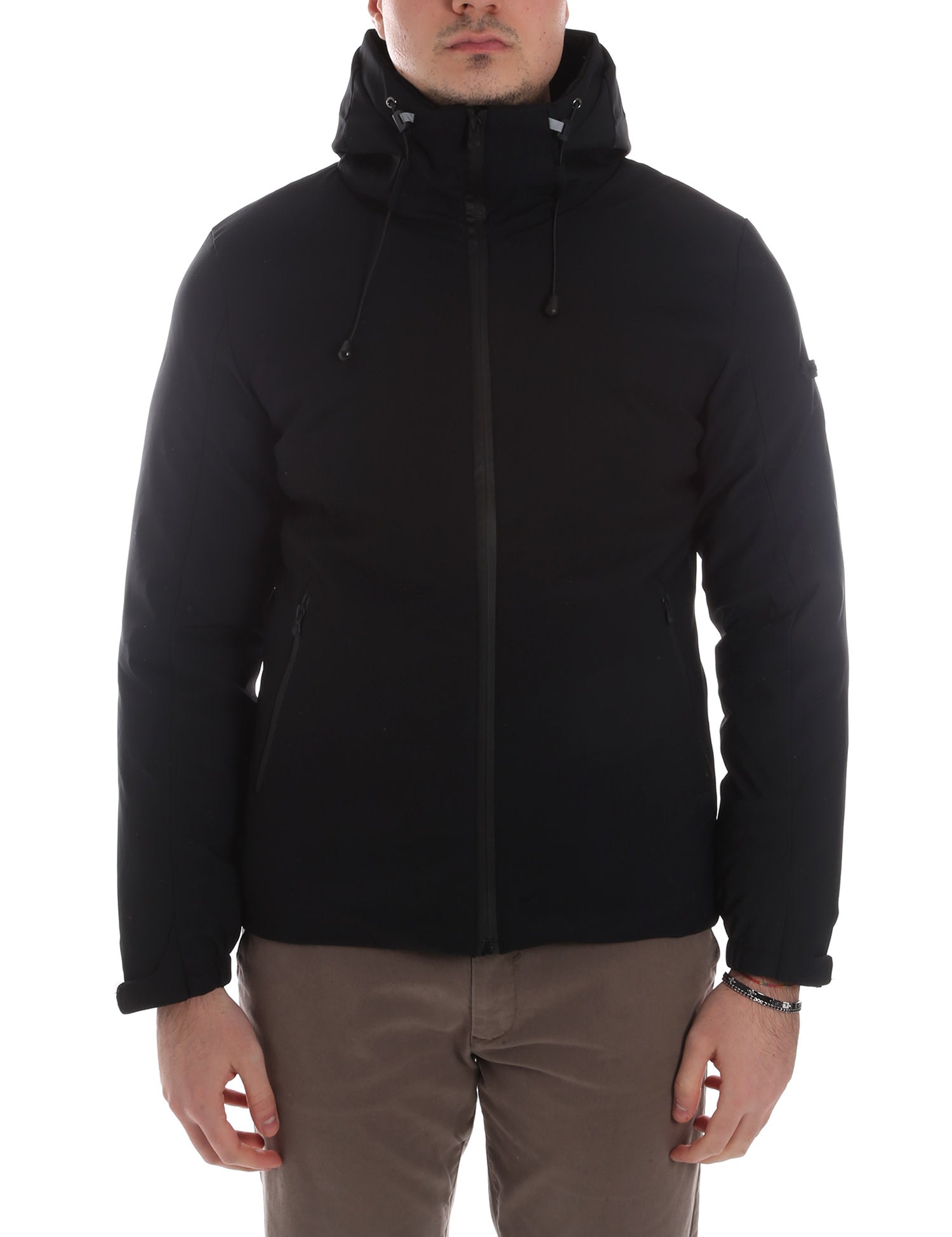 Piumini Nero Borgoni Milano