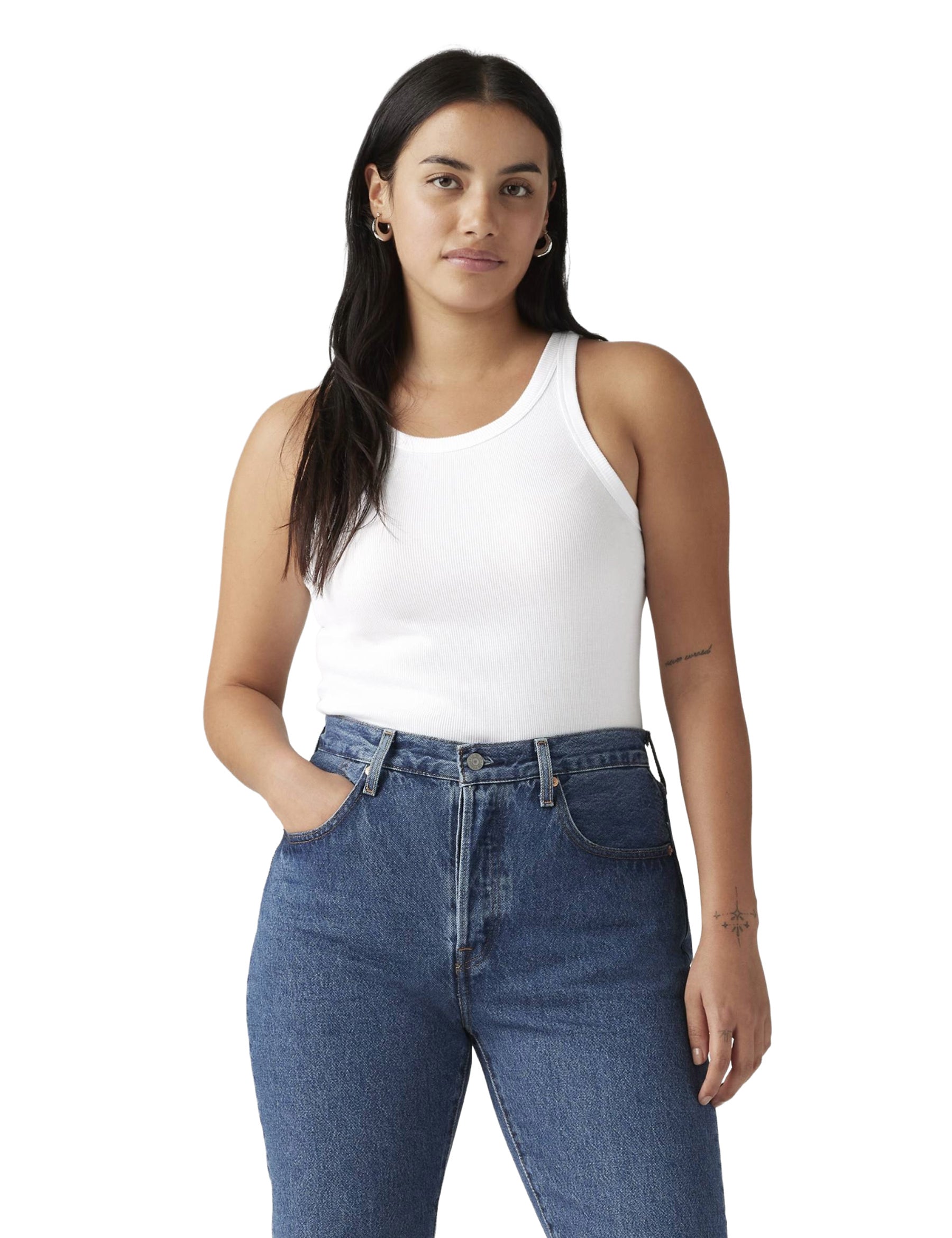 Top e canotte Bianco Levi's