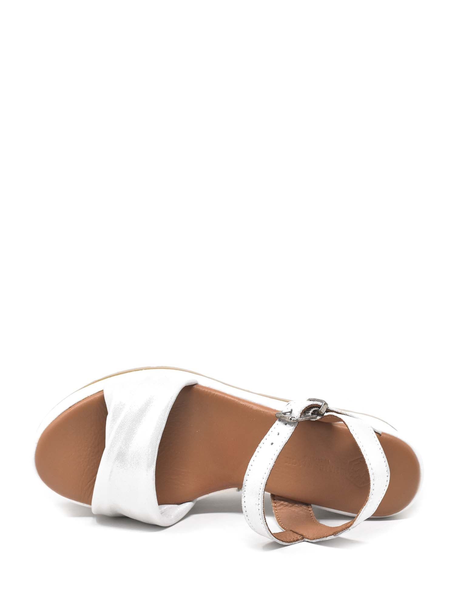 Sandali zeppa Argento Lumberjack