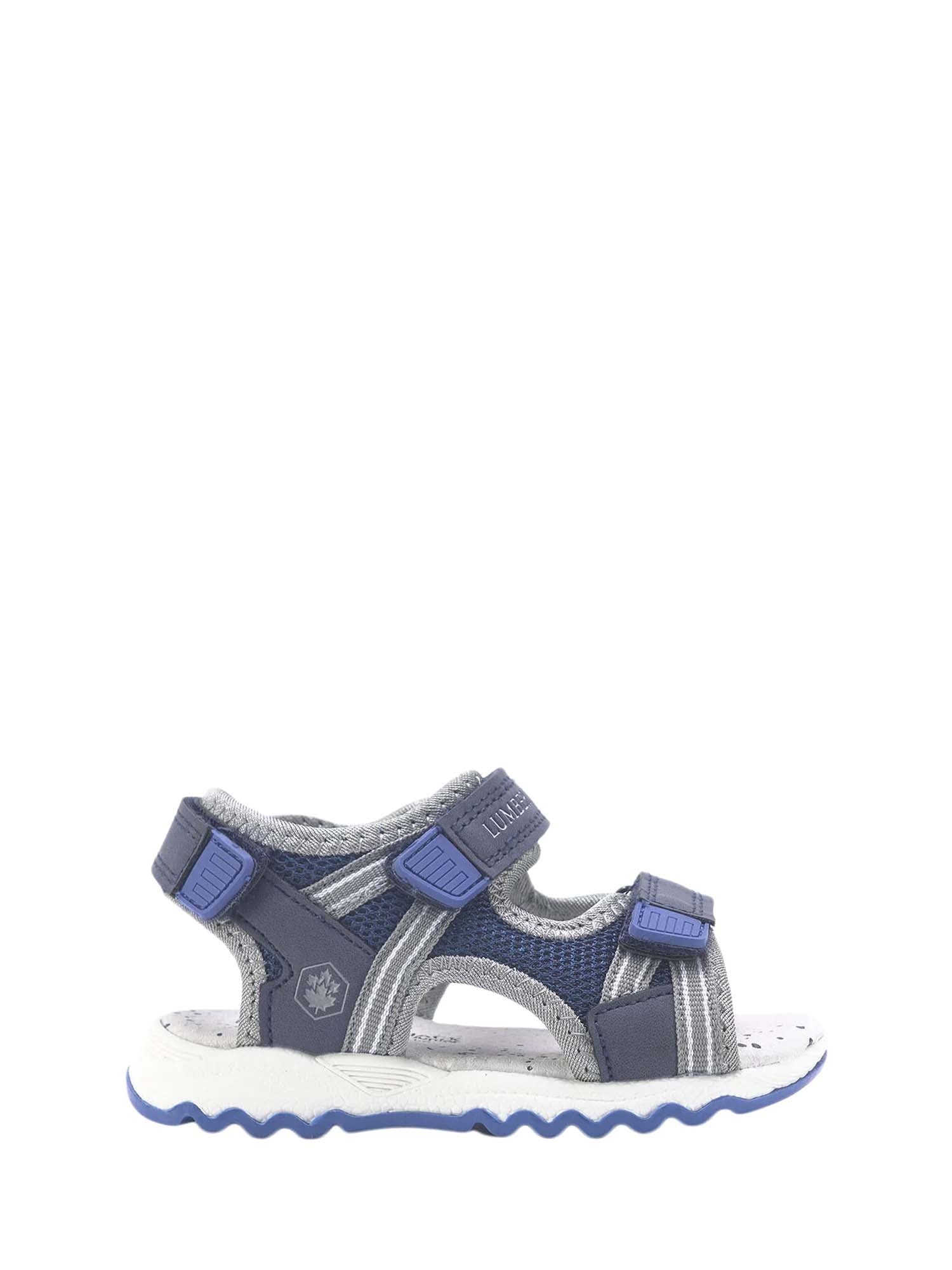 Sandali con strappi Blu Lumberjack