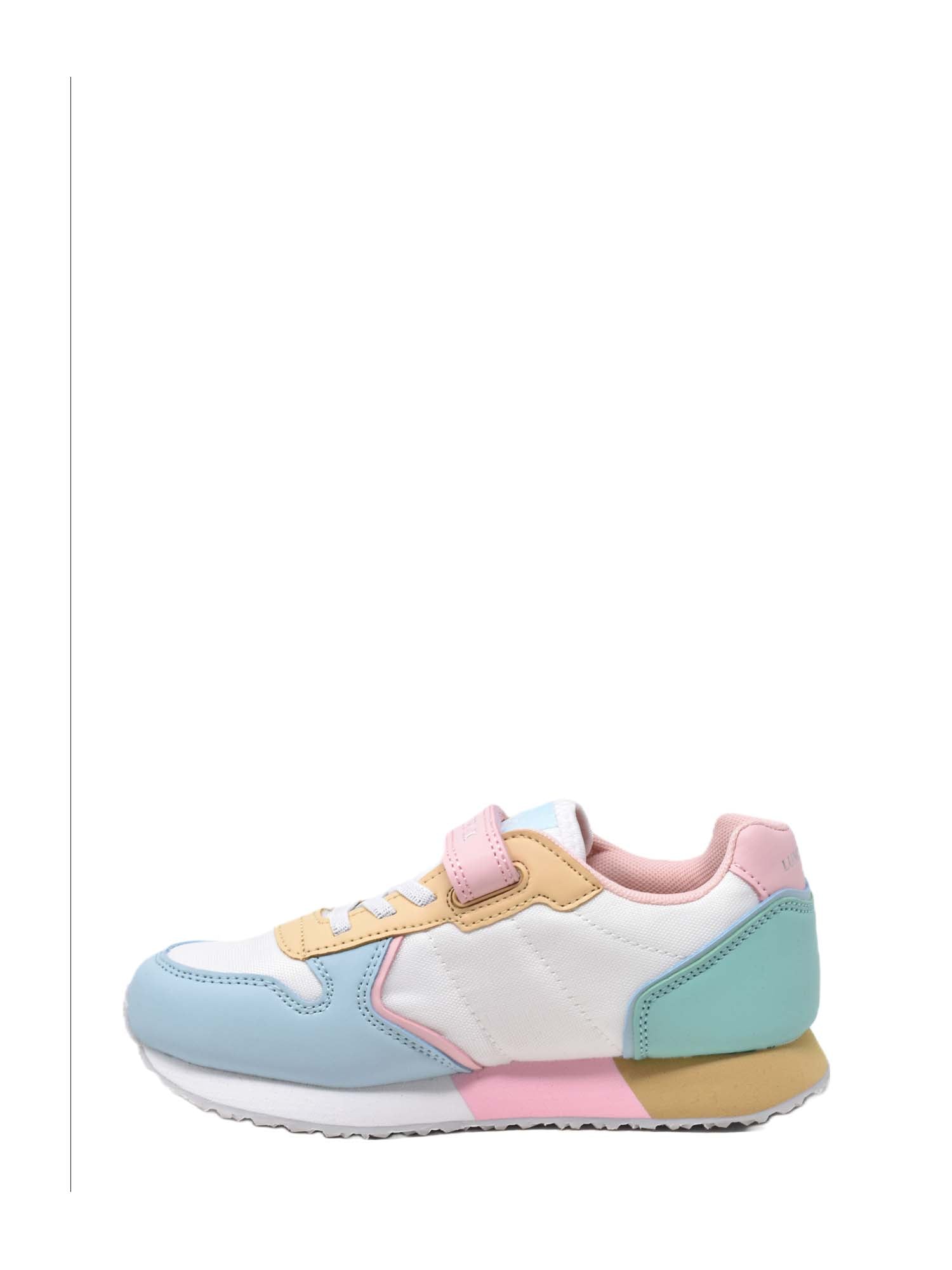 Sneakers Celeste Bianco Lumberjack