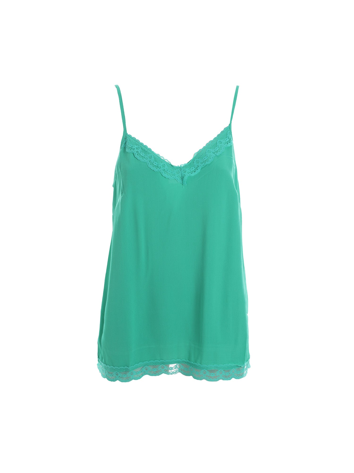 Top e canotte Verde Fracomina